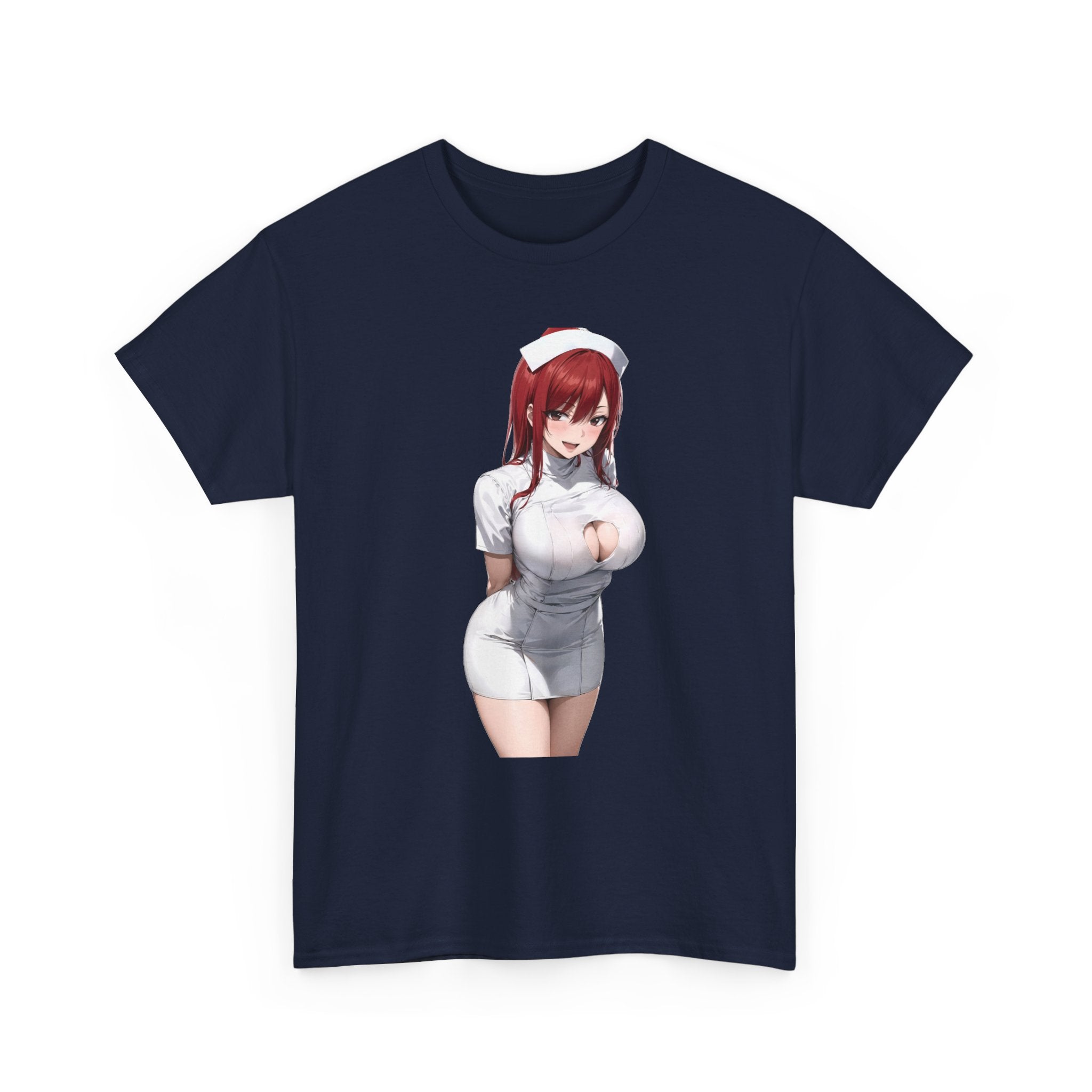 Ezra Scarlet Nurse Uniform Anime Heavy Cotton Tee
