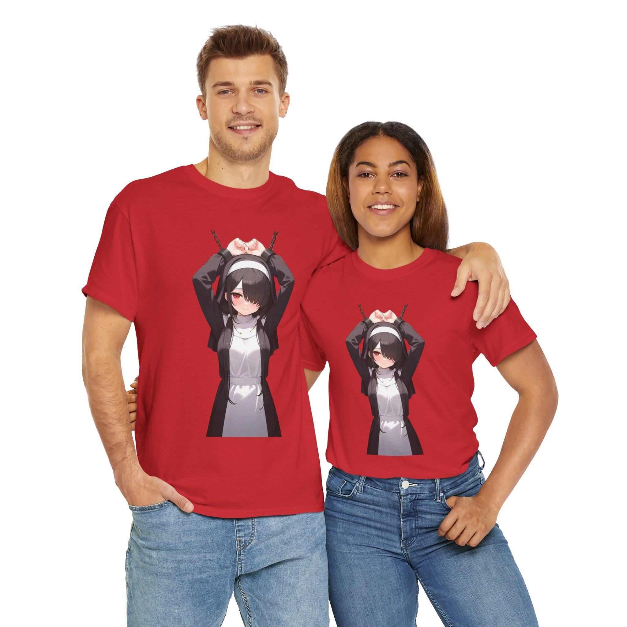 Tokisaki Kurum Nun Gothic Anime Heavy Cotton Tee