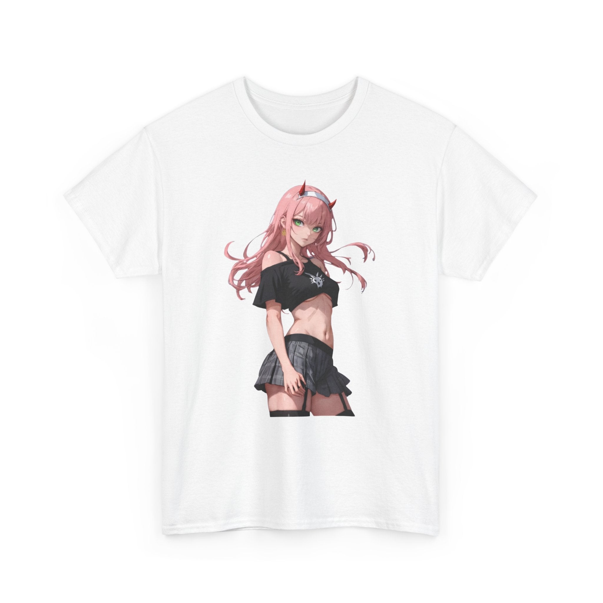 Zero Two Streetwear Style Unisex Heavy Cotton Tee