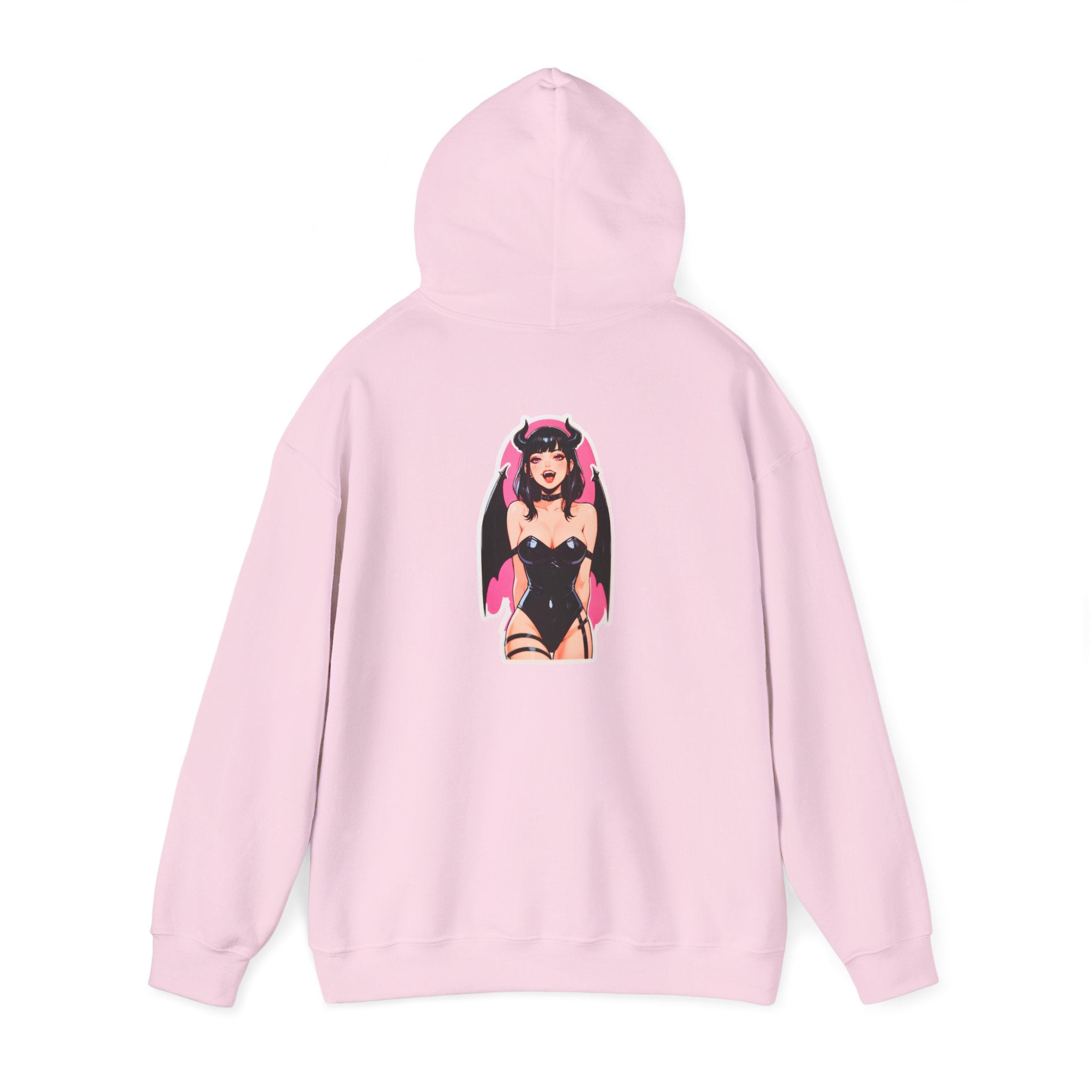 Succubus Ahegao Dark Gothic Unisex Heavy Blend™ Hooded Sweatshirt