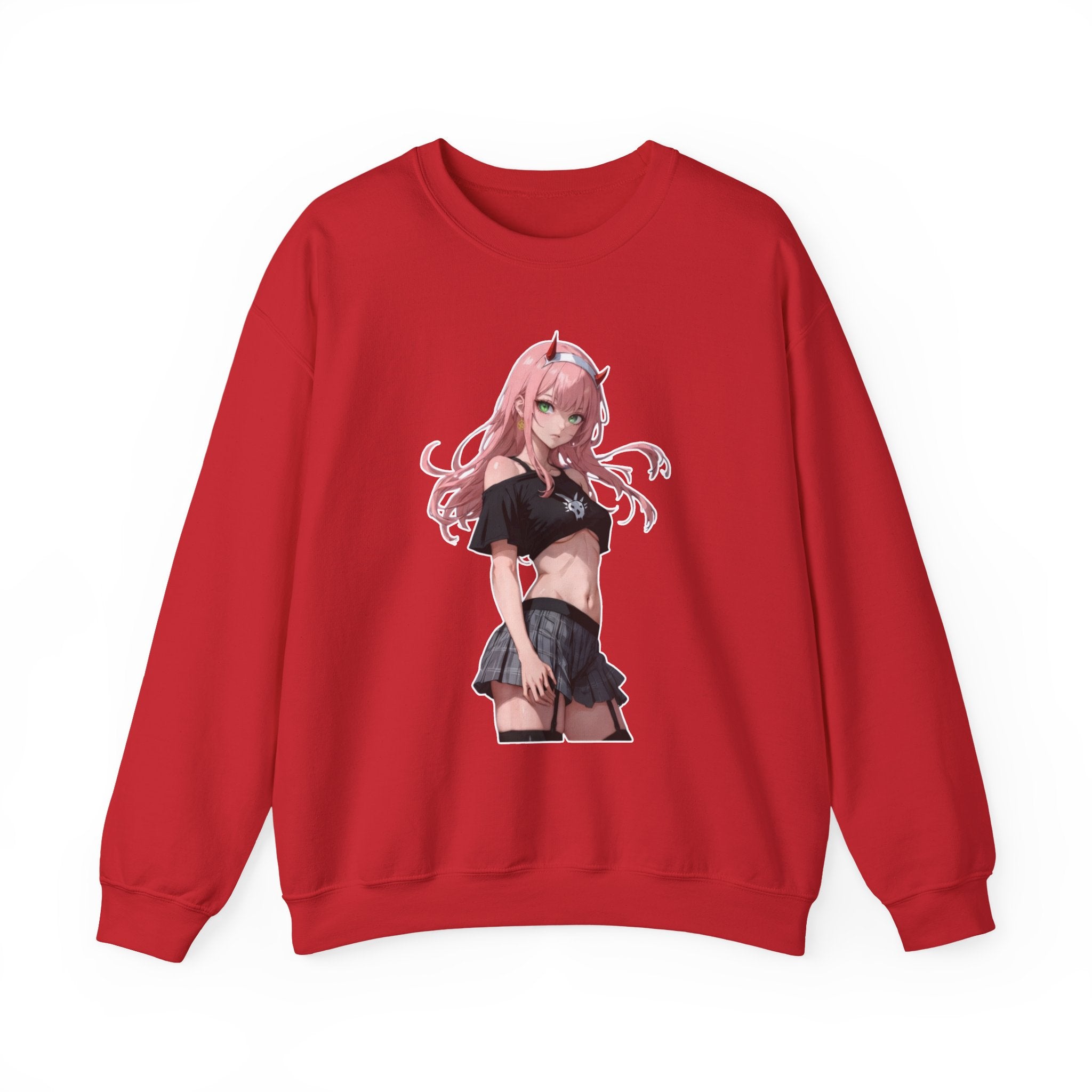Zero Two Streetwear Style Unisex Heavy Blend™ Crewneck Sweatshirt