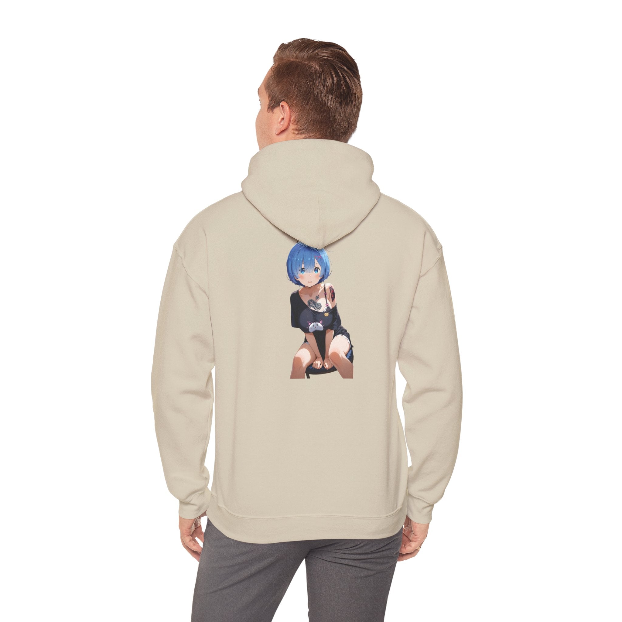 Sexy Rem Tattooed Unisex Heavy Blend™ Hooded Sweatshirt