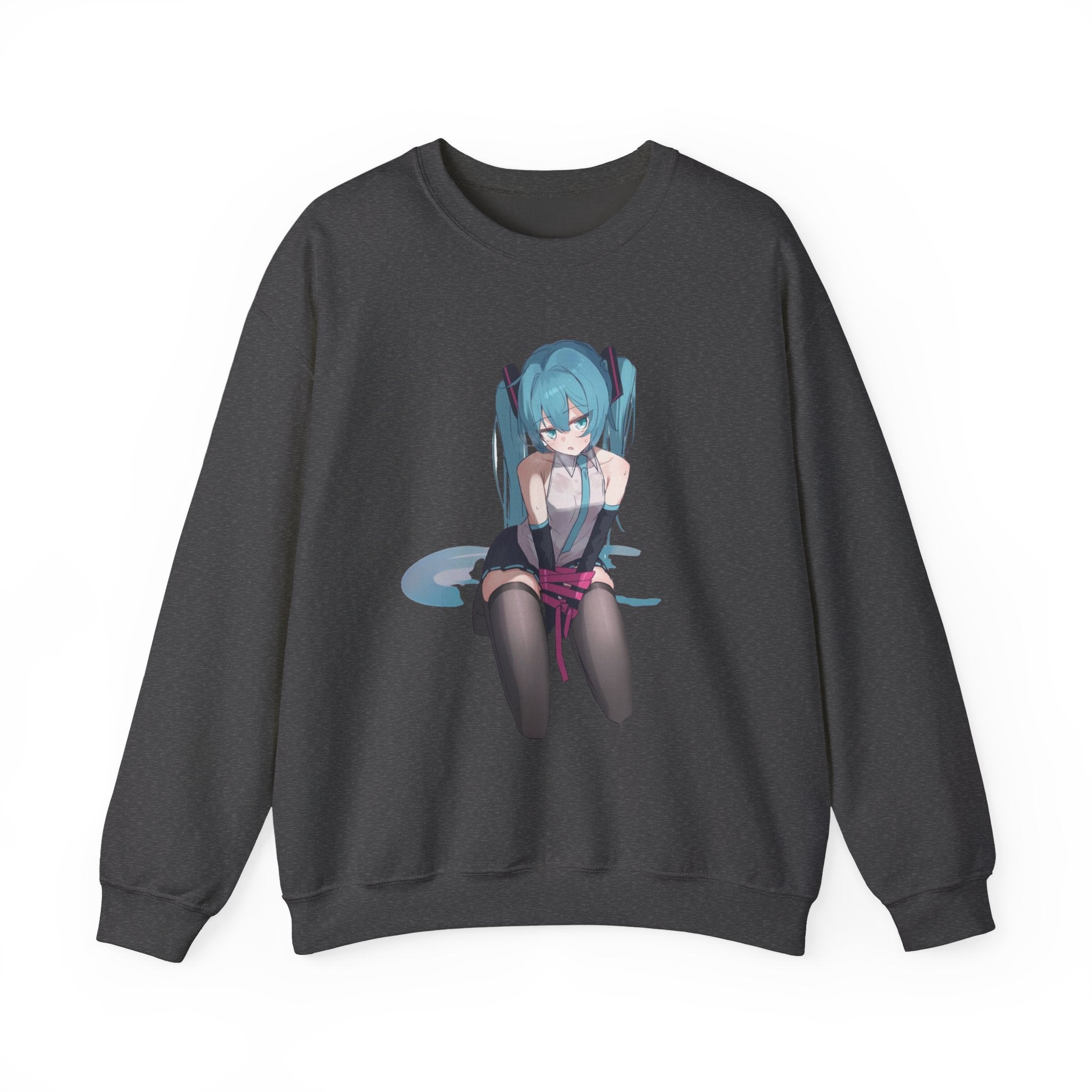 Hatsune Miku Bound Cute Anime Unisex Heavy Blend™ Crewneck Sweatshirt