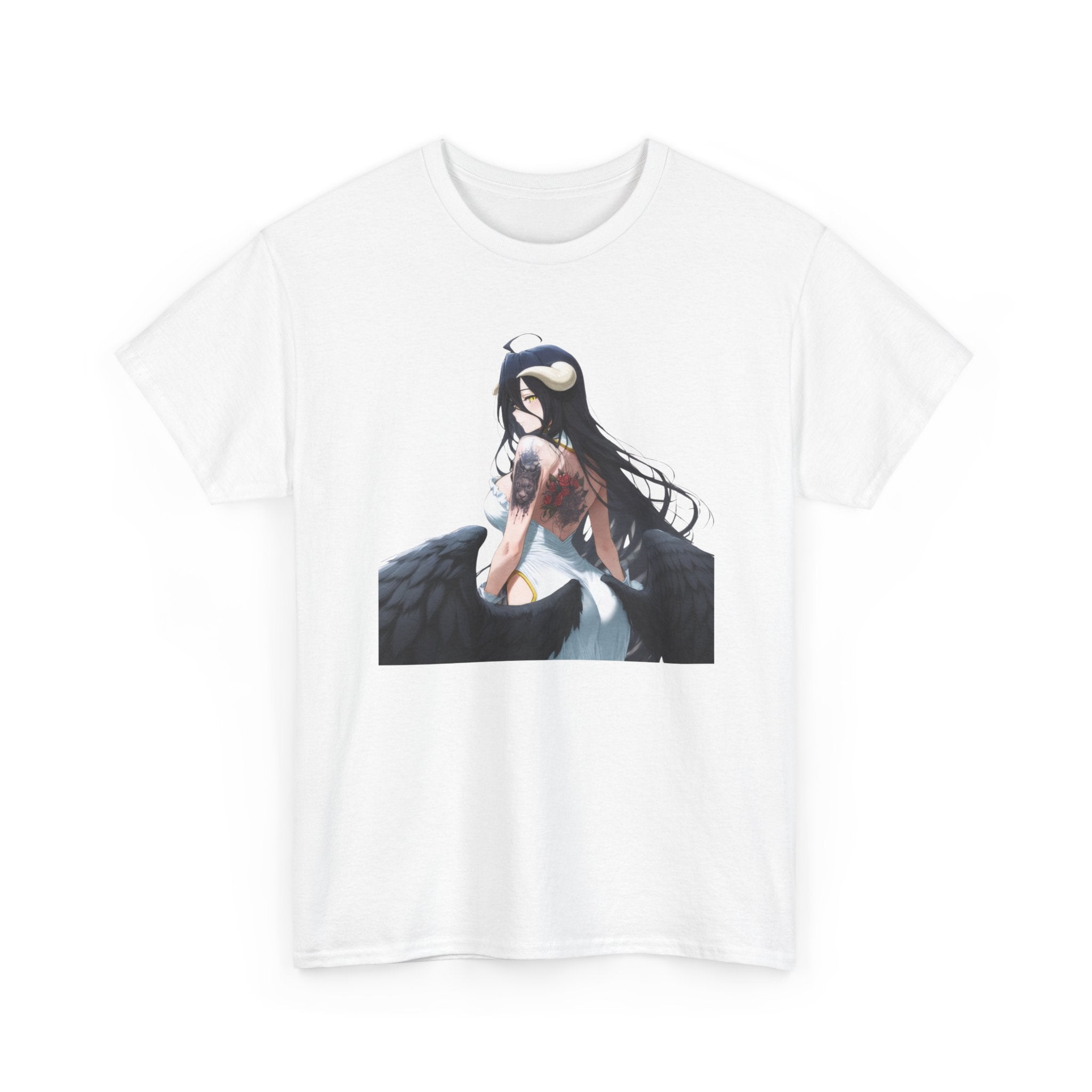 Gothic Albedo Overlord Waifu Unisex Heavy Cotton Tee