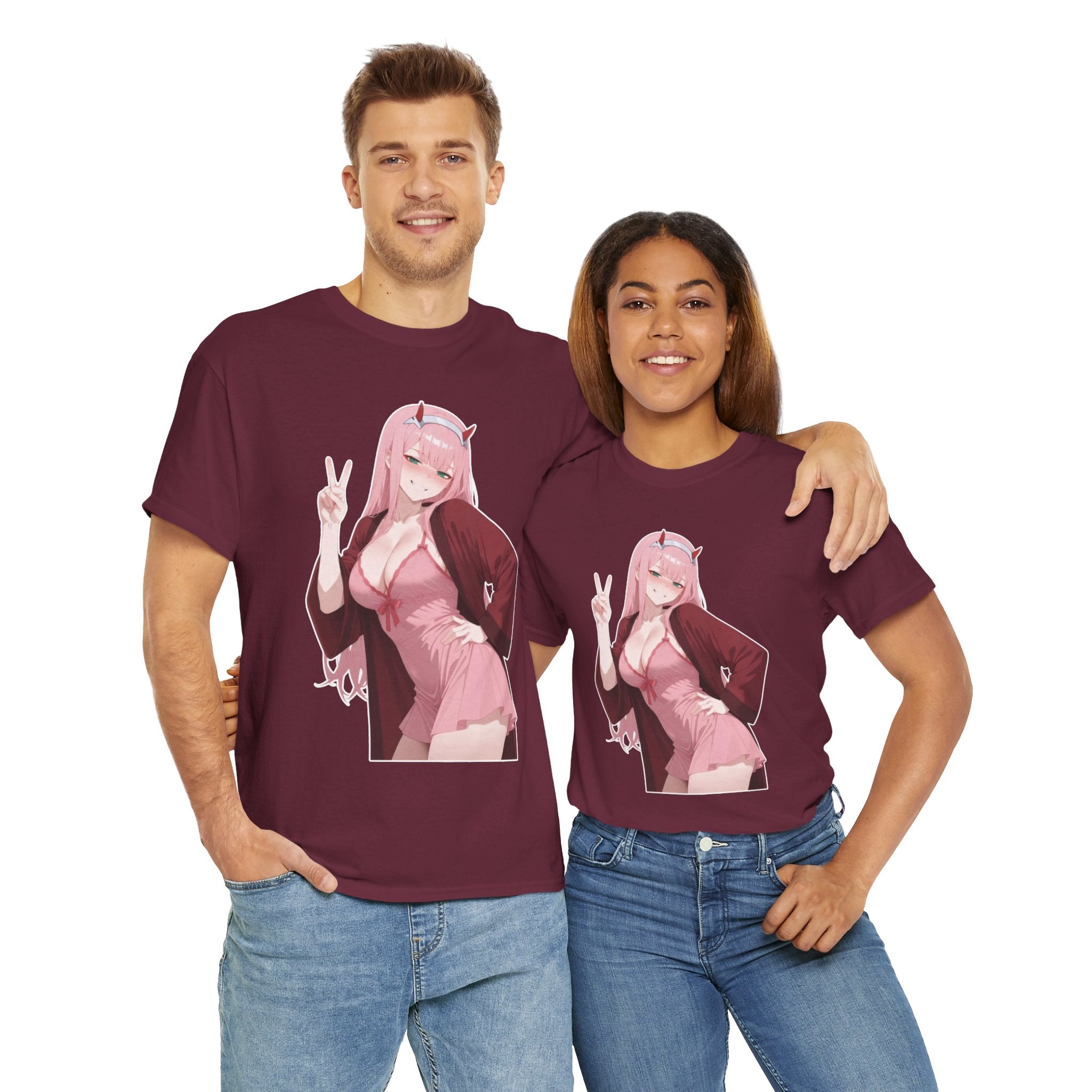 Zero Two Unisex Heavy Cotton Tee