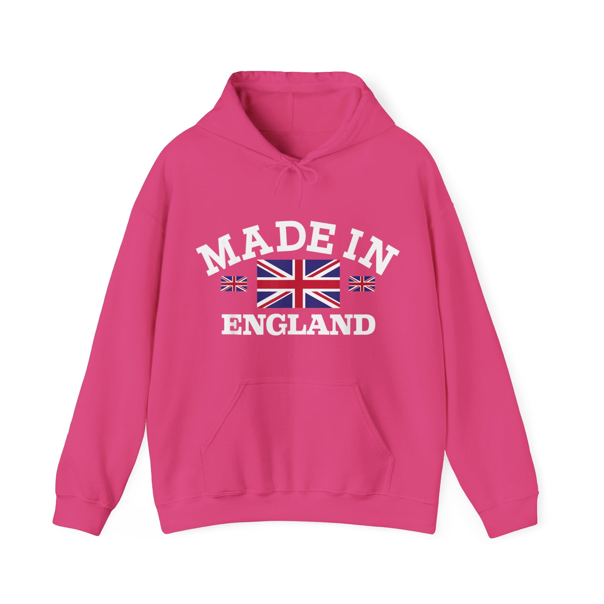 Made in England British Flag Union Jack Unisex Heavy Blend™ Hooded Sweatshirt