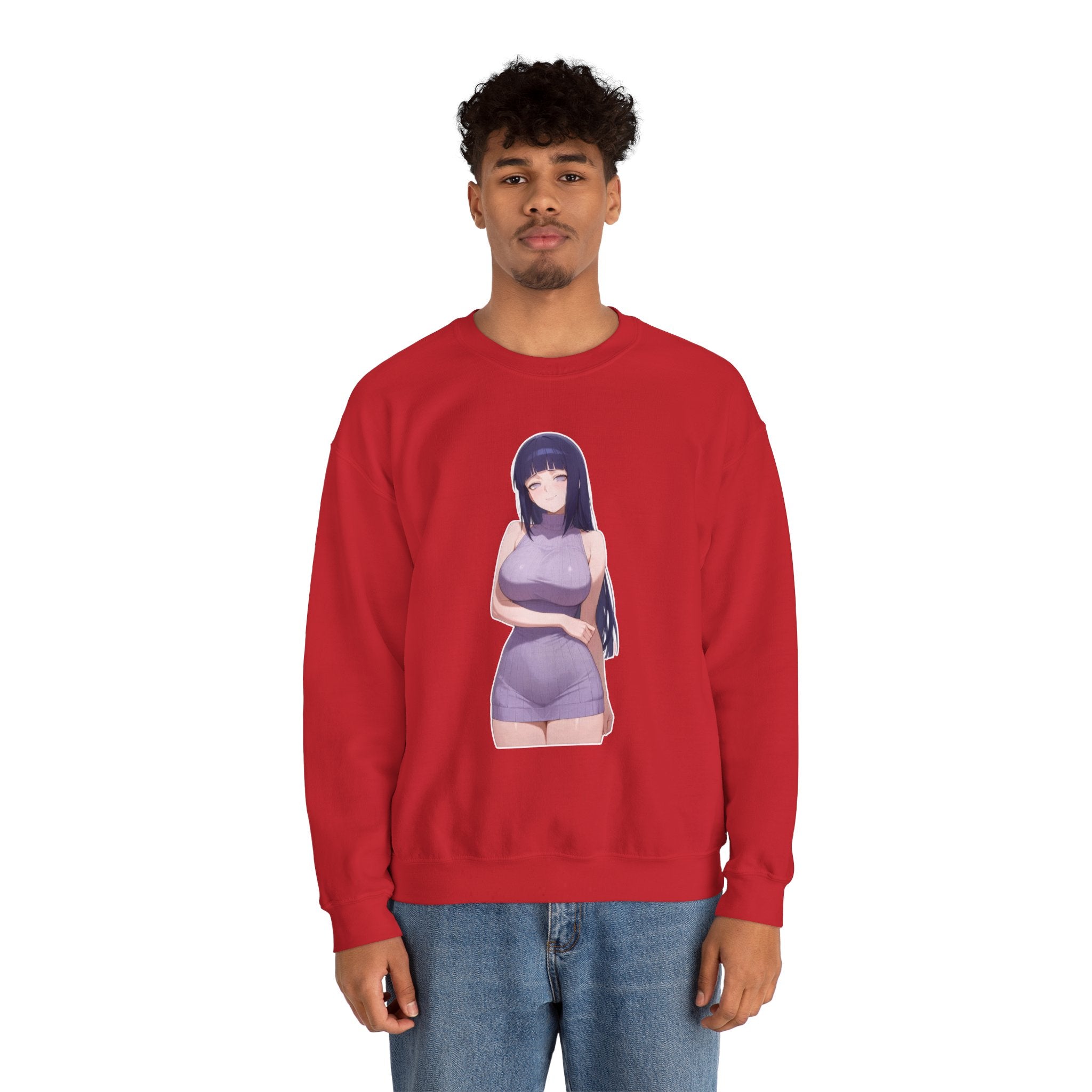 Hinata Waifu Unisex Heavy Blend™ Crewneck Sweatshirt