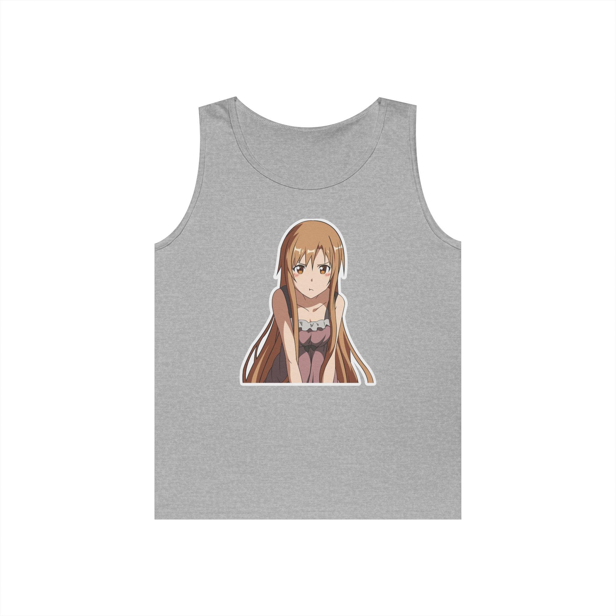 Asuna Yuuki Waifu Heavy Cotton Tank Top