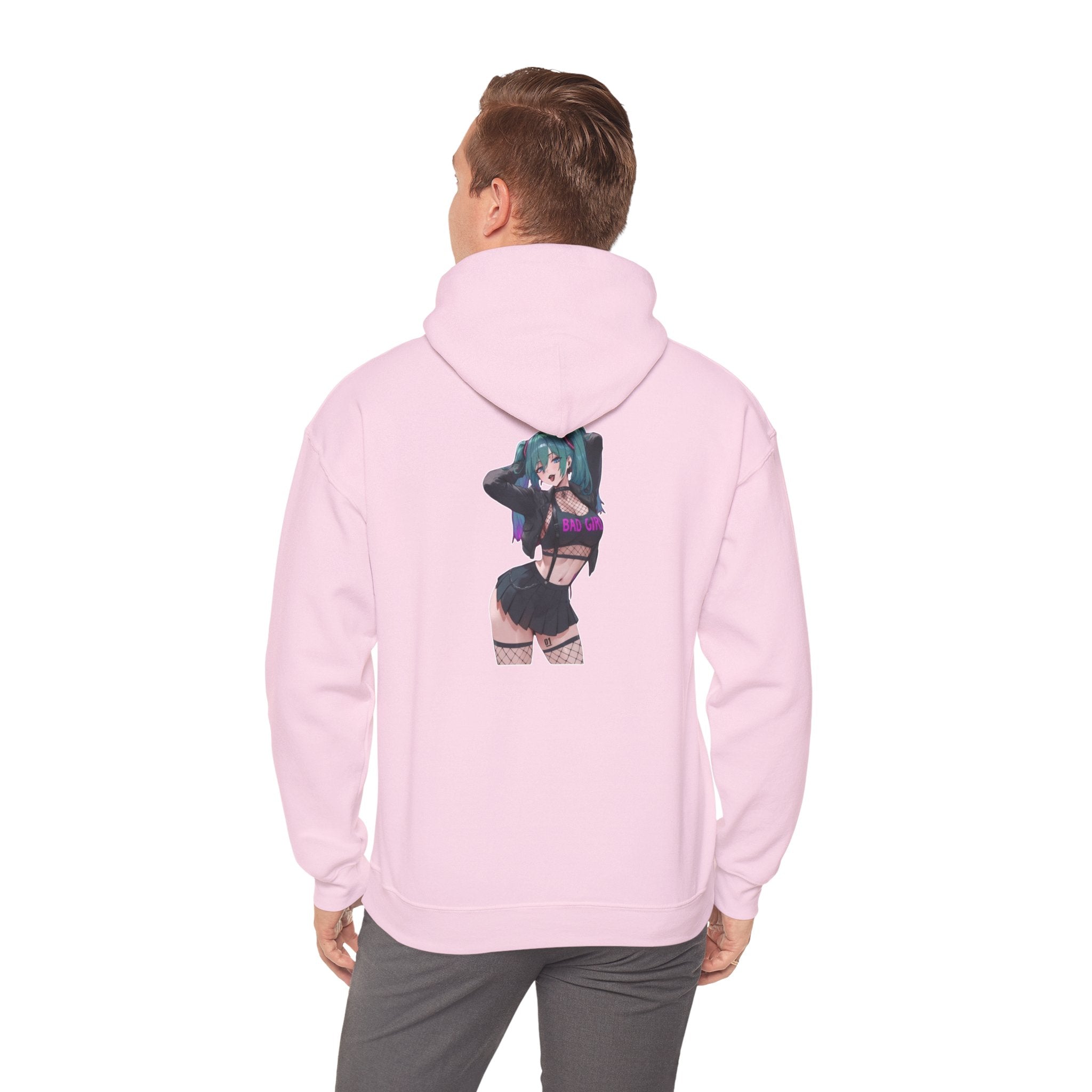 Hatsune Miku Baddie Unisex Heavy Blend™ Hooded Sweatshirt