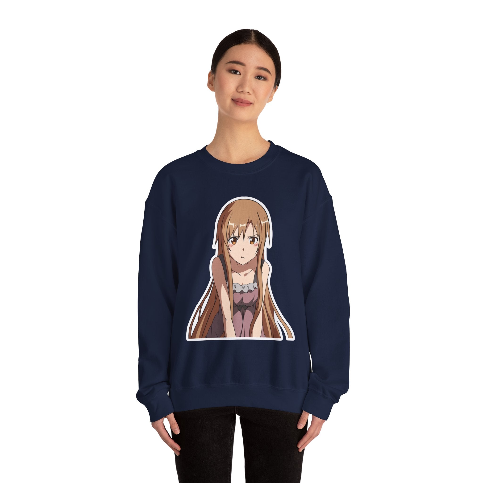 Asuna Yuuki Waifu Unisex Heavy Blend™ Crewneck Sweatshirt