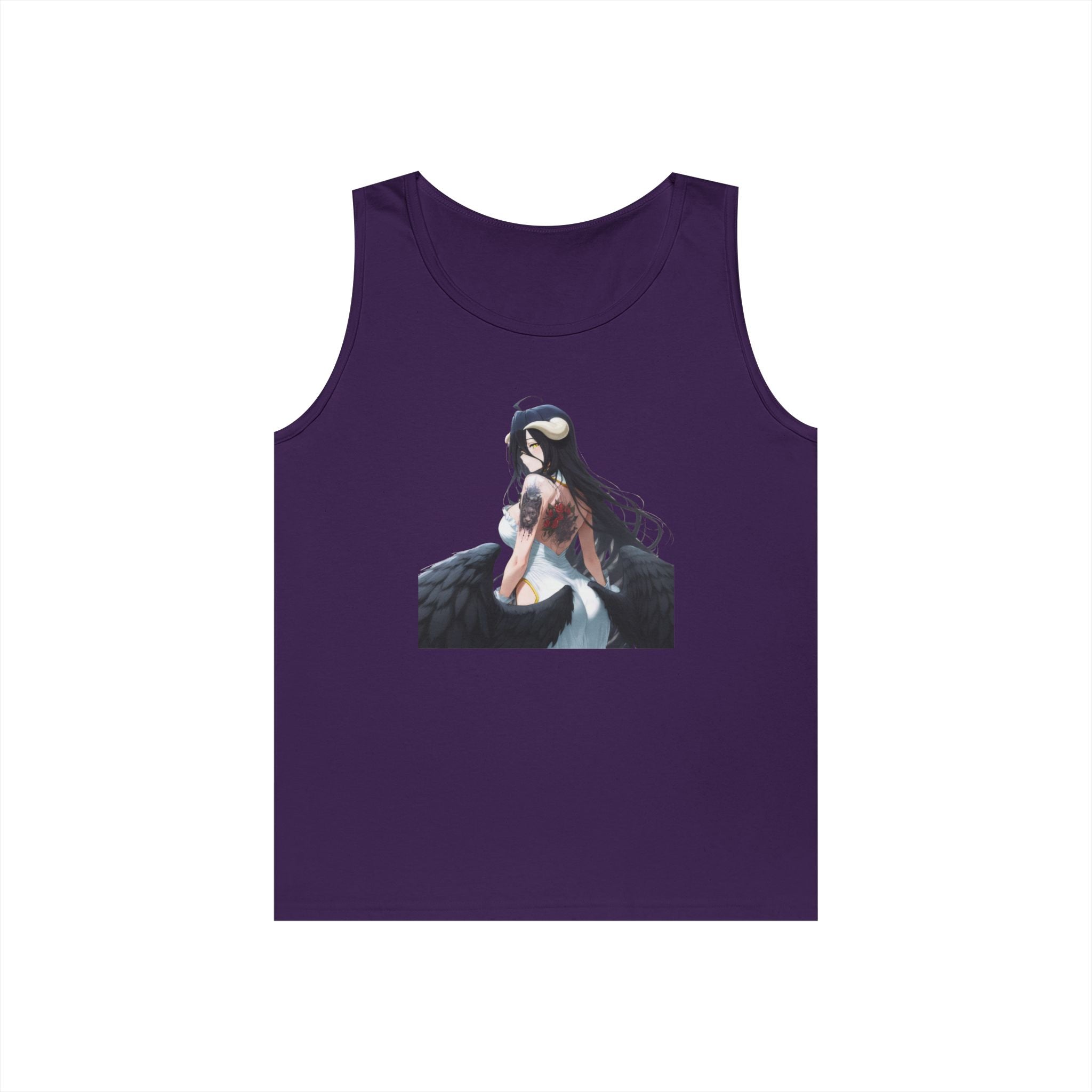Gothic Albedo Overlord Waifu Heavy Cotton Tank Top