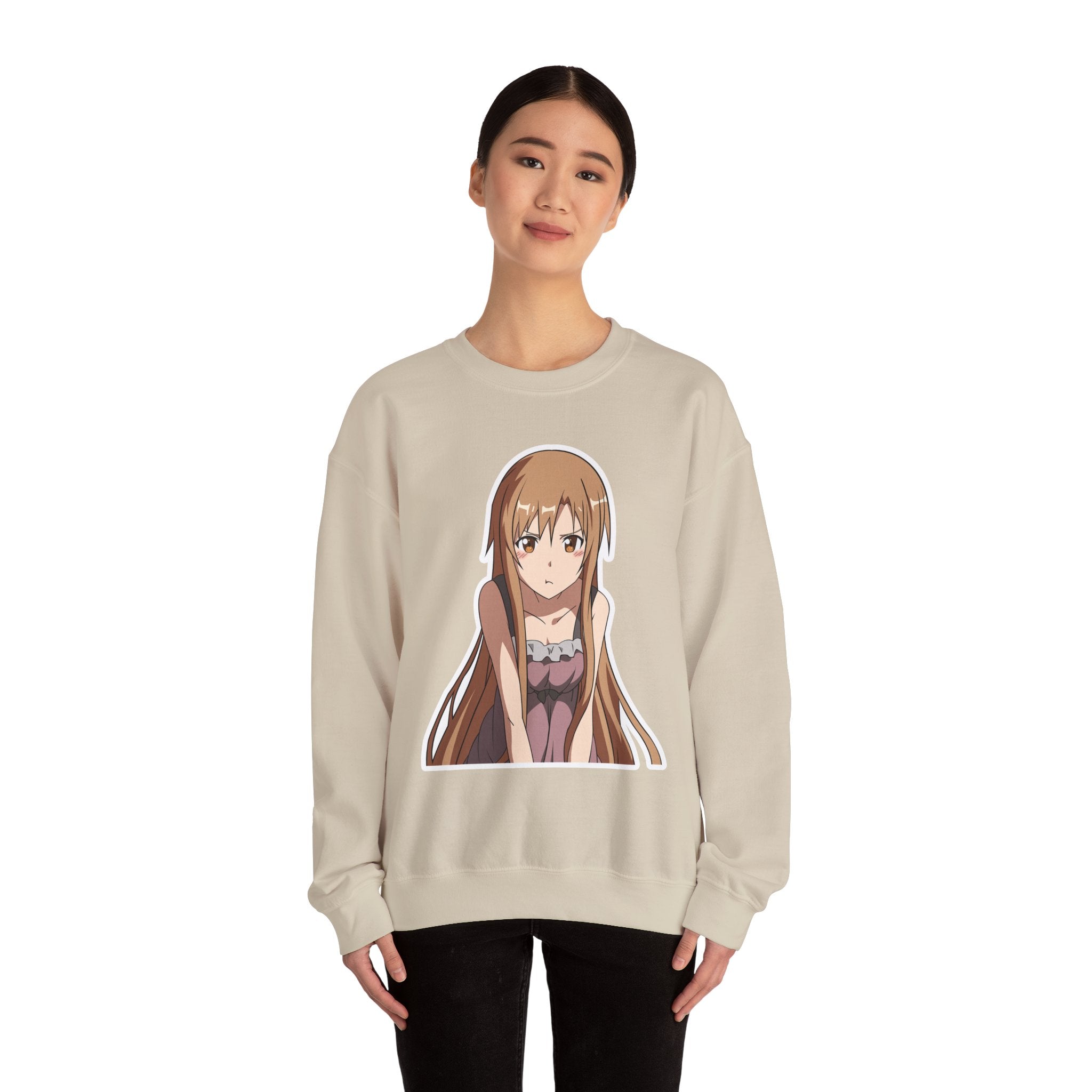 Asuna Yuuki Waifu Unisex Heavy Blend™ Crewneck Sweatshirt