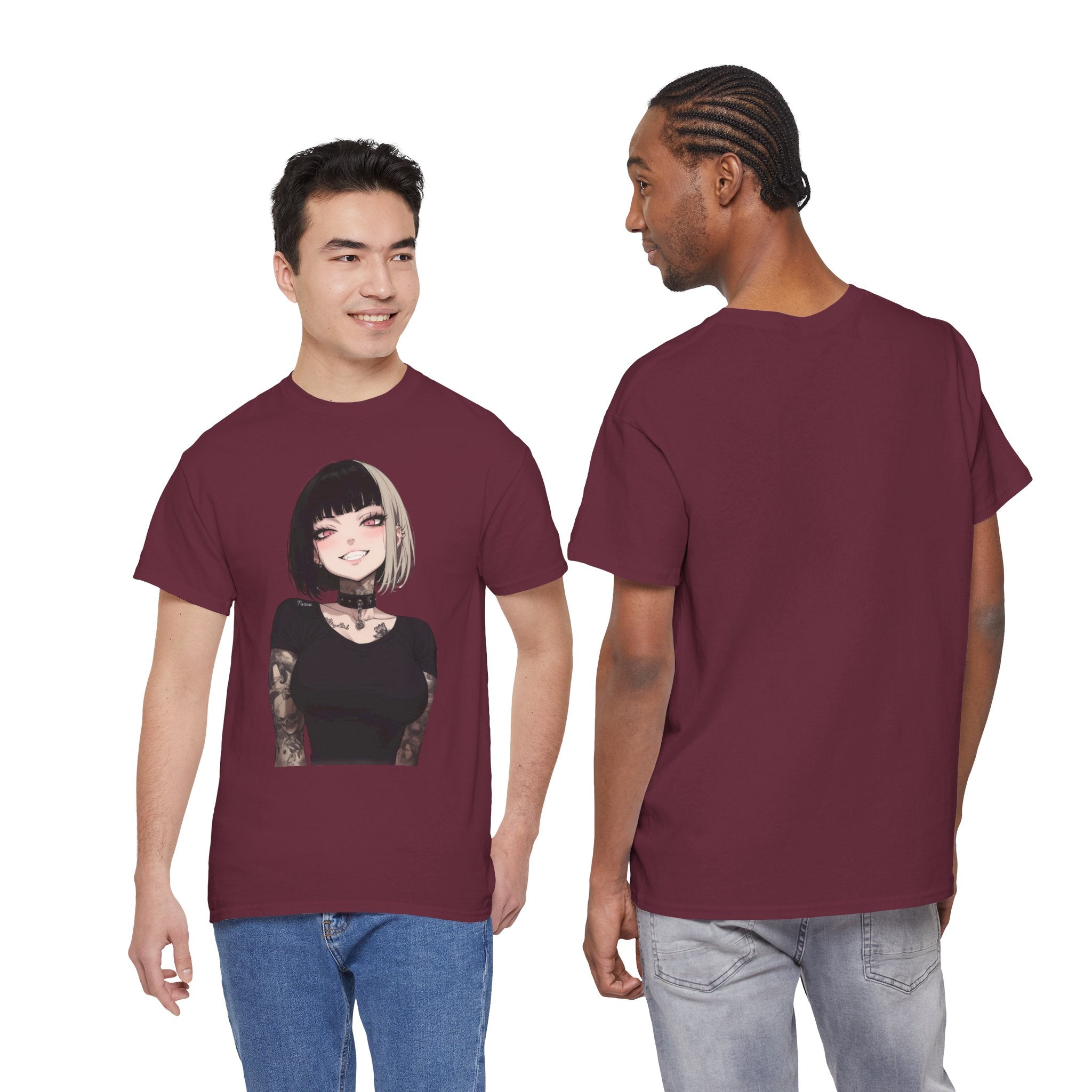 Himiko Toga Gothic Tattooed Style Heavy Cotton Tee