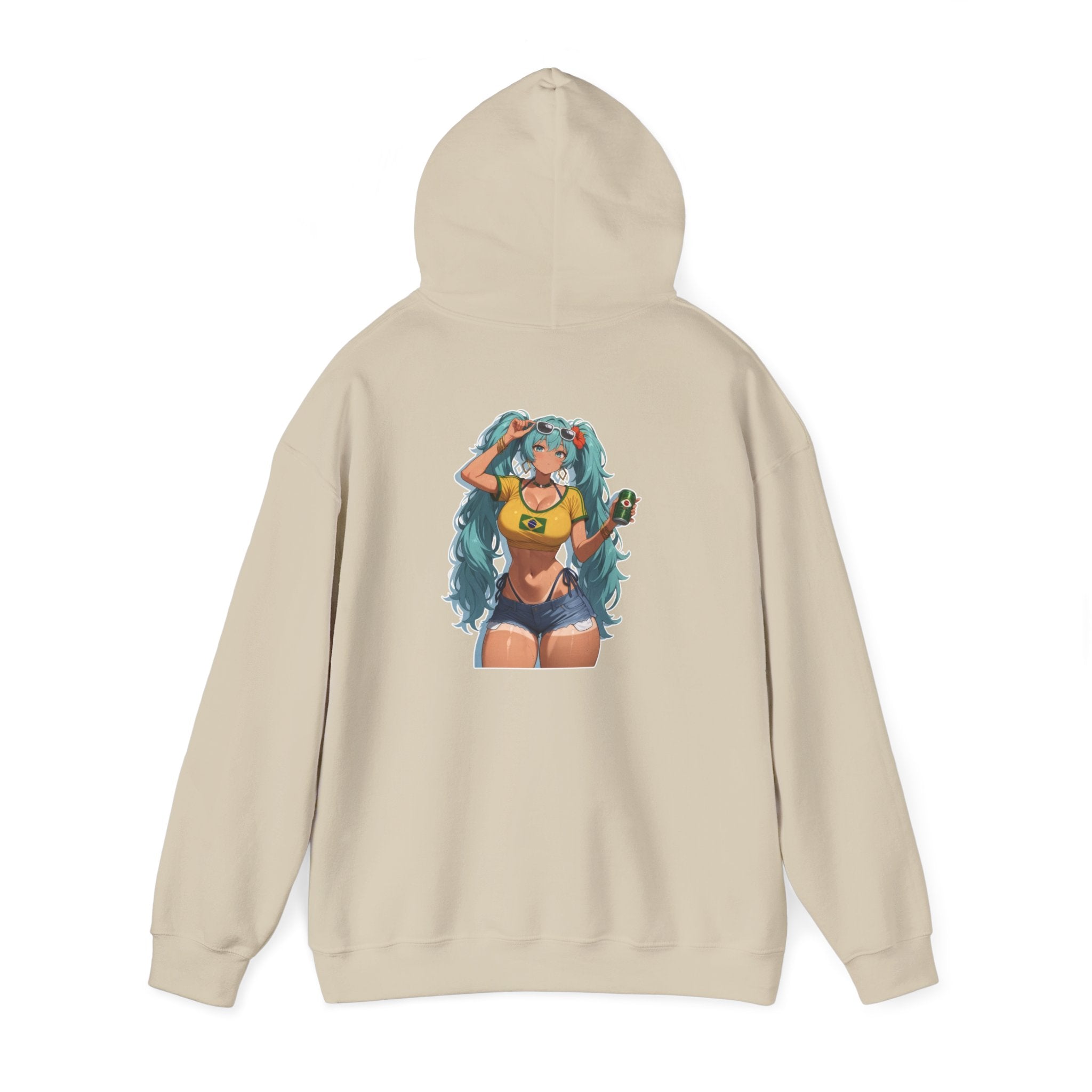Hatsune Miku Brazil Girl Unisex Heavy Blend™ Hooded Sweatshirt
