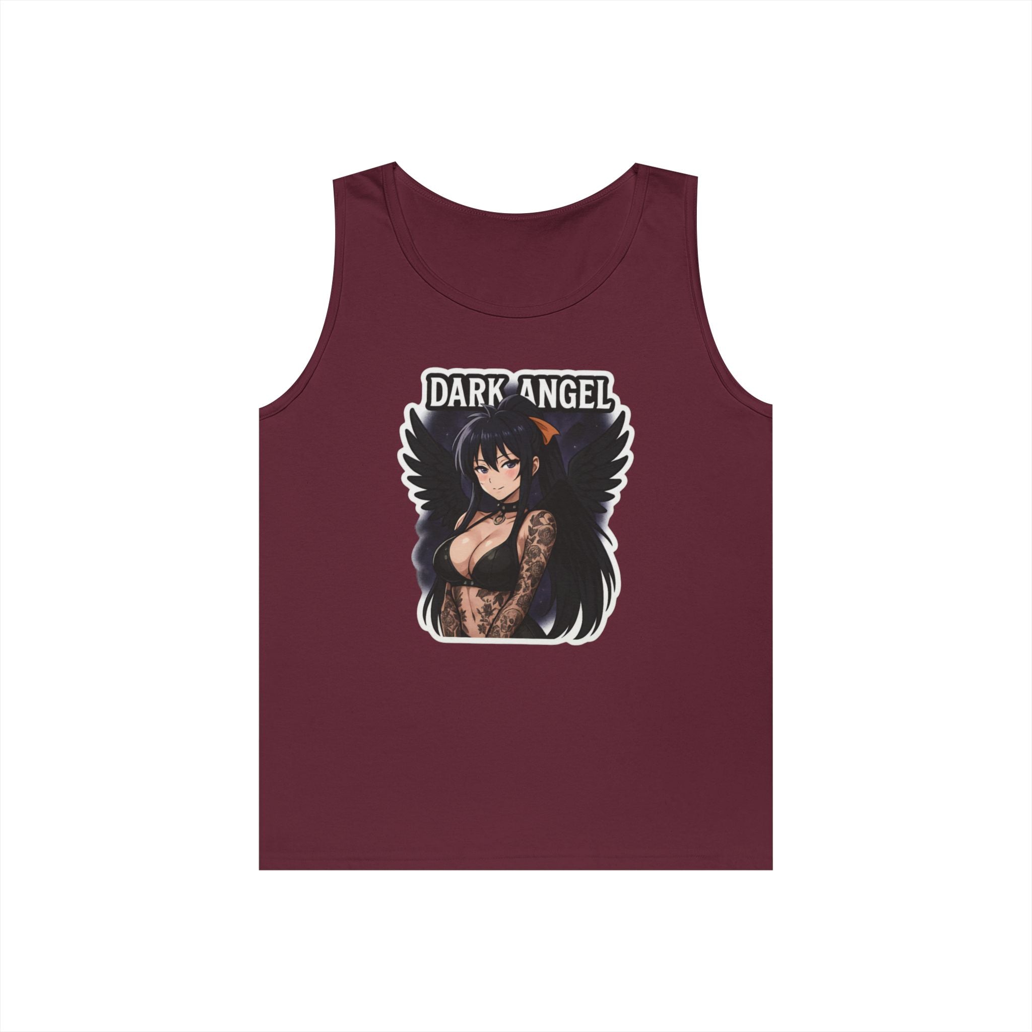 Akeno Himejima Dark Angel Heavy Cotton Tank Top