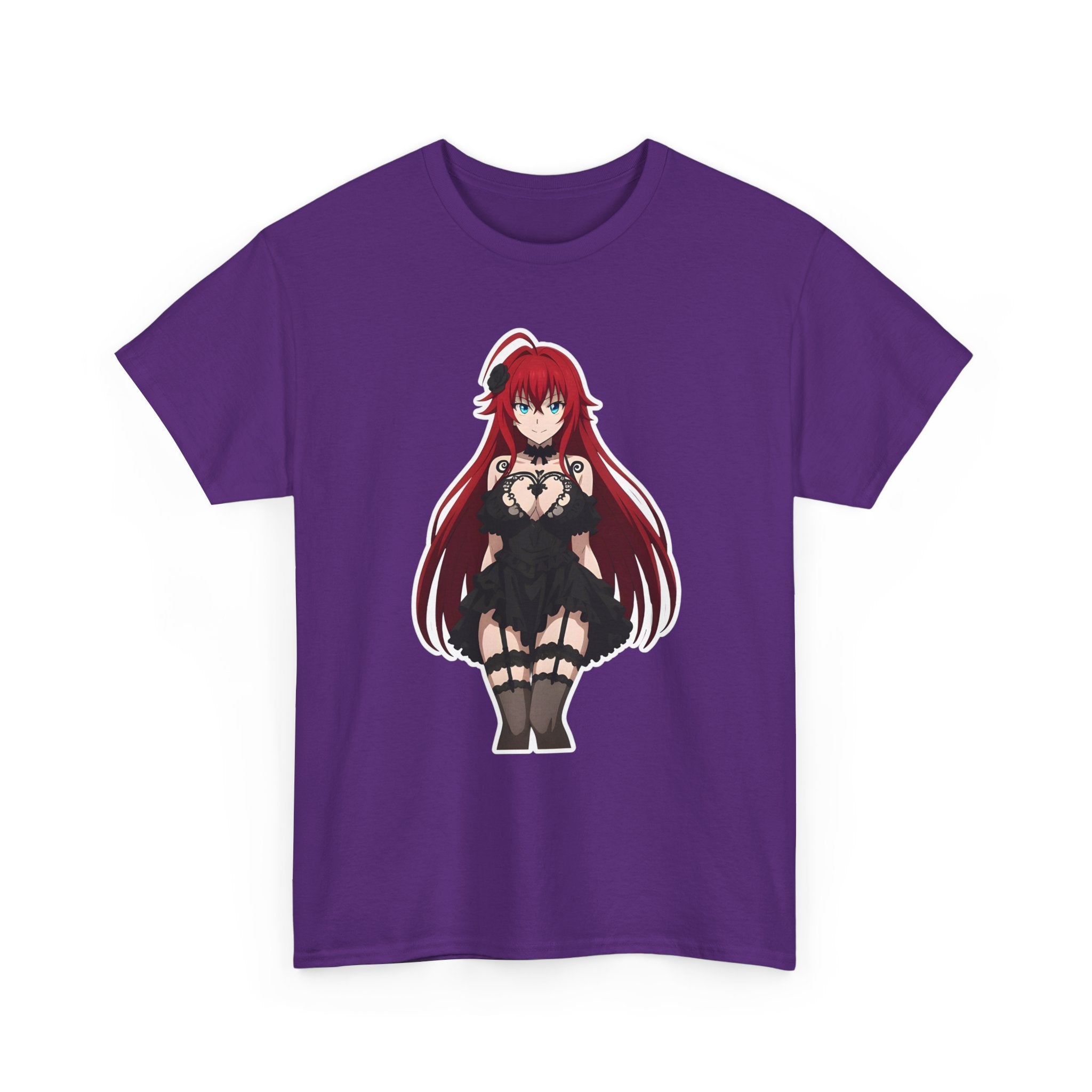 Rias Gremory Gothic Style Waifu Unisex Heavy Cotton Tee
