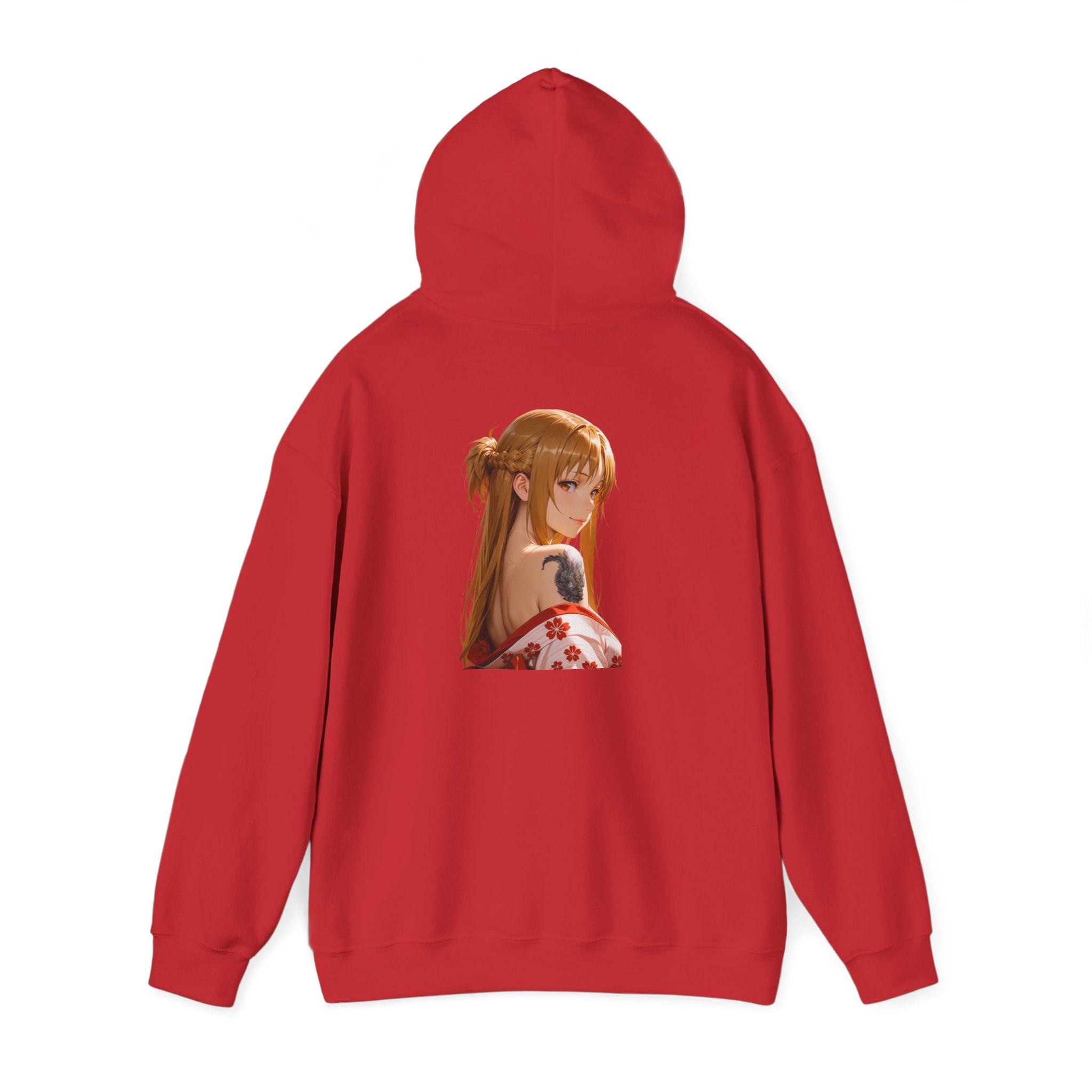 Asuna Kimono Tattoo Unisex Heavy Blend™ Hooded Sweatshirt