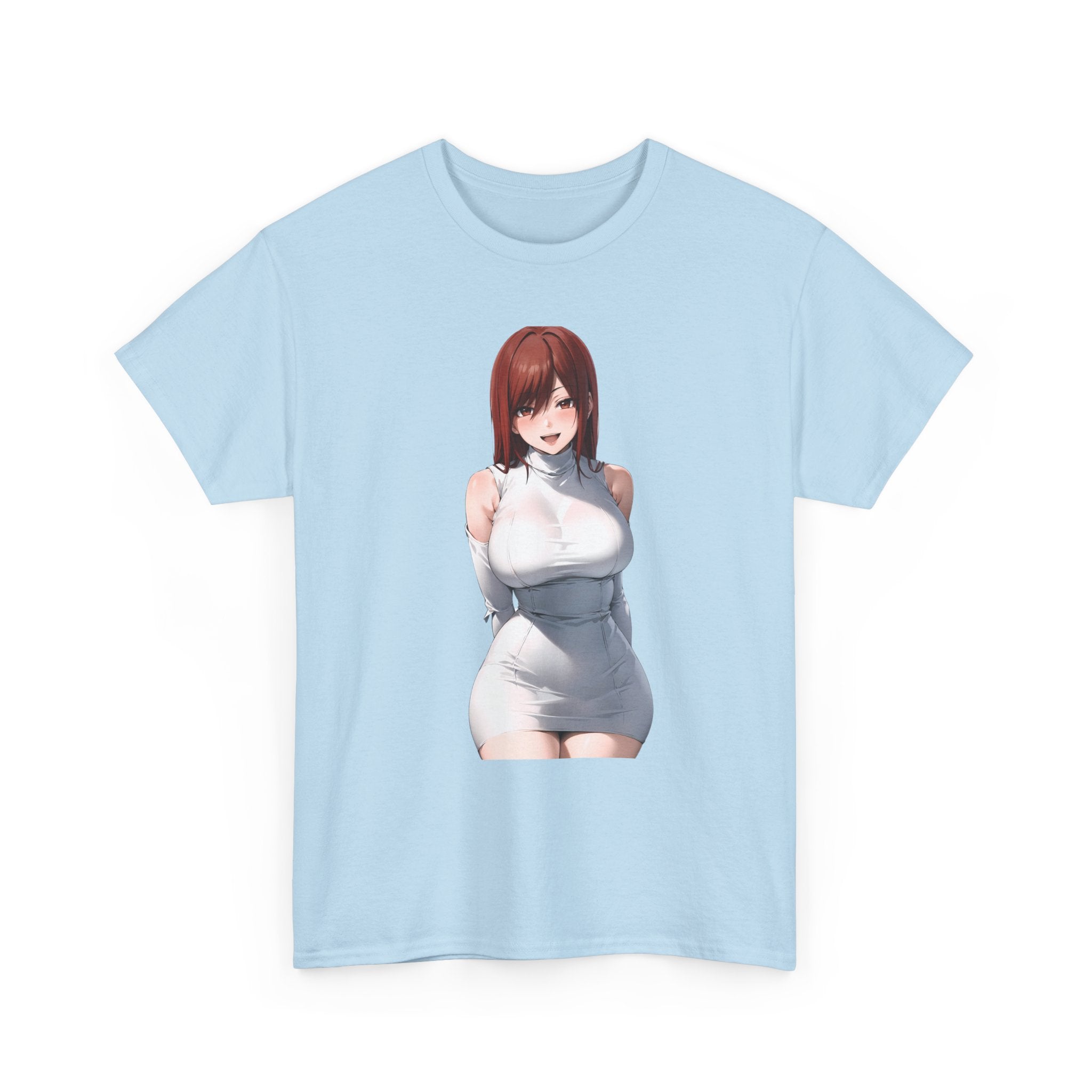 Ezra Scarlet Charming White Dress Anime Unisex Heavy Cotton Tee