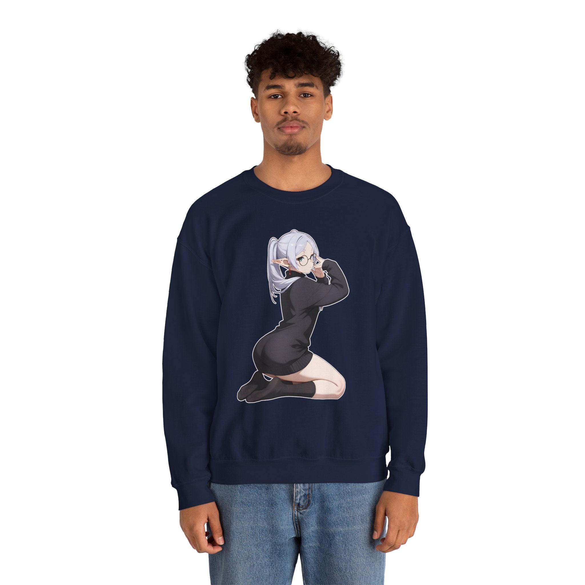 Cute Frieren Unisex Heavy Blend™ Crewneck Sweatshirt