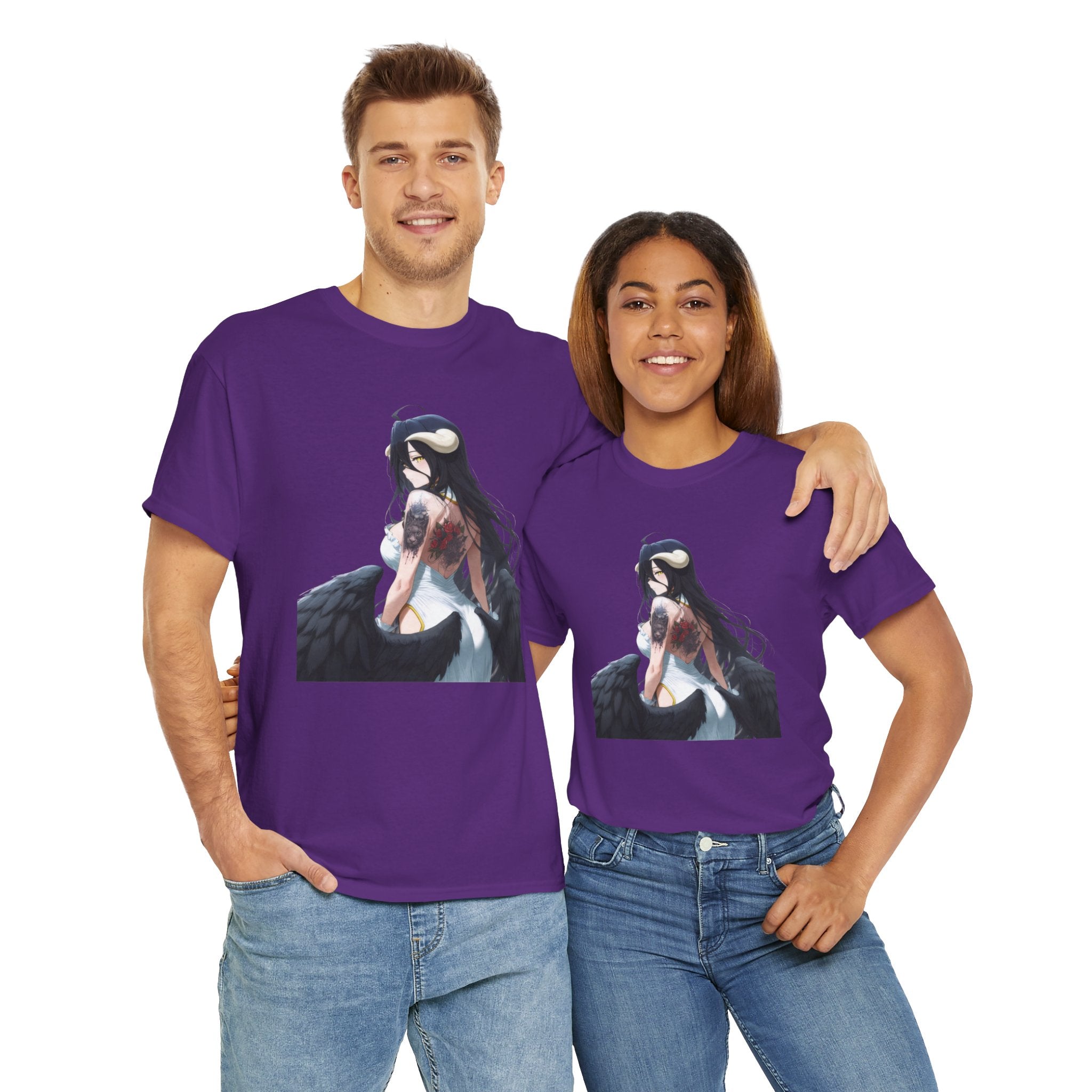 Gothic Albedo Overlord Waifu Unisex Heavy Cotton Tee
