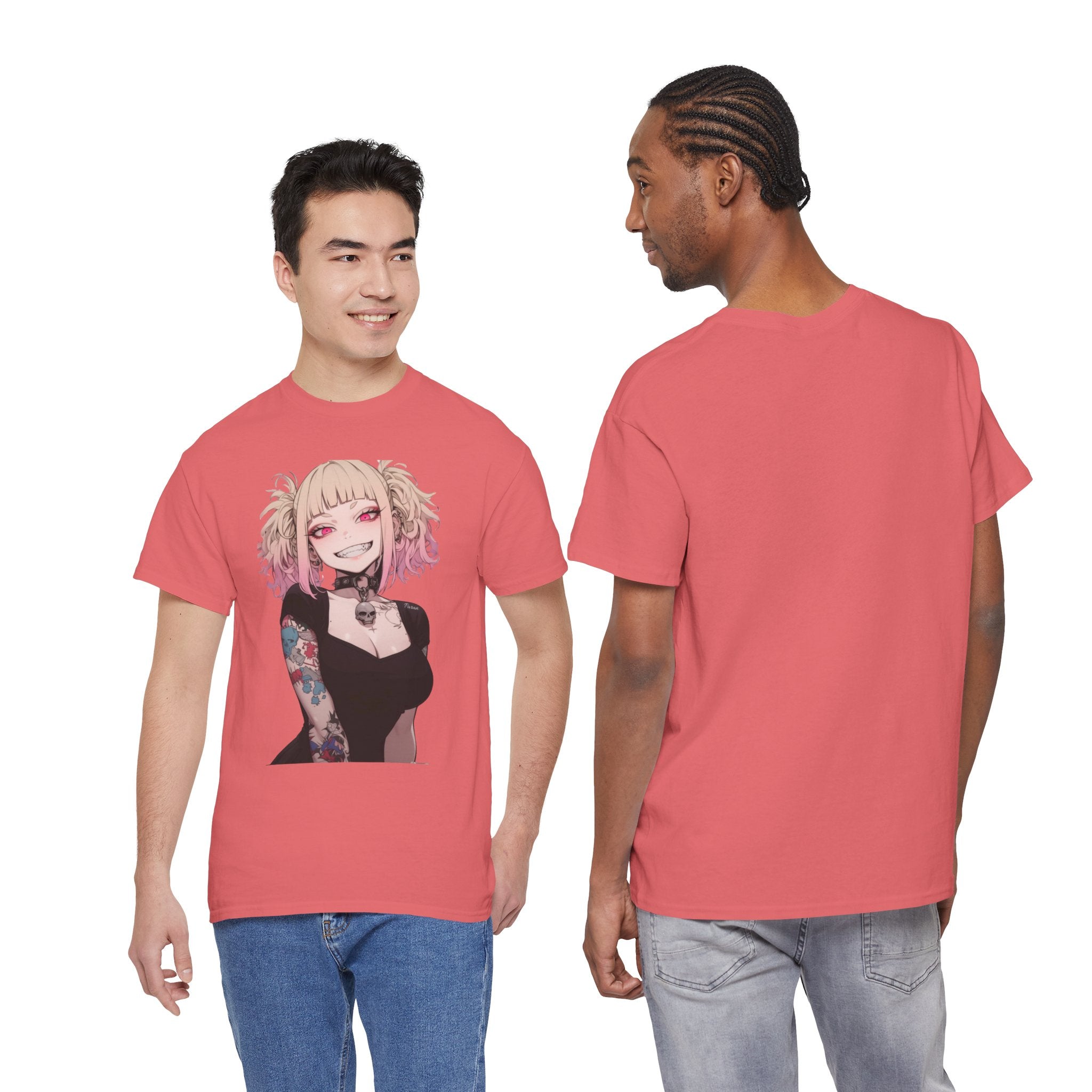 Gothic Himiko Toga Tattooed Crazy Unisex Heavy Cotton Tee