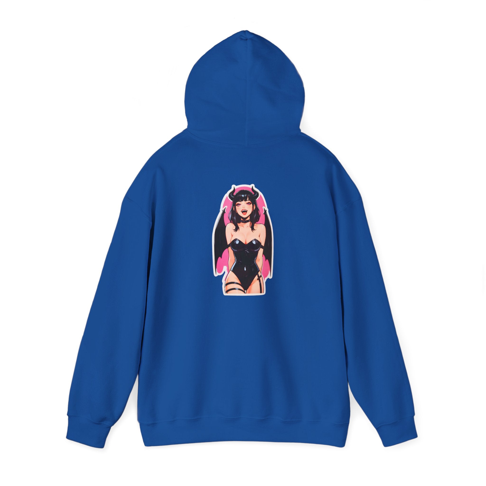 Succubus Ahegao Dark Gothic Unisex Heavy Blend™ Hooded Sweatshirt
