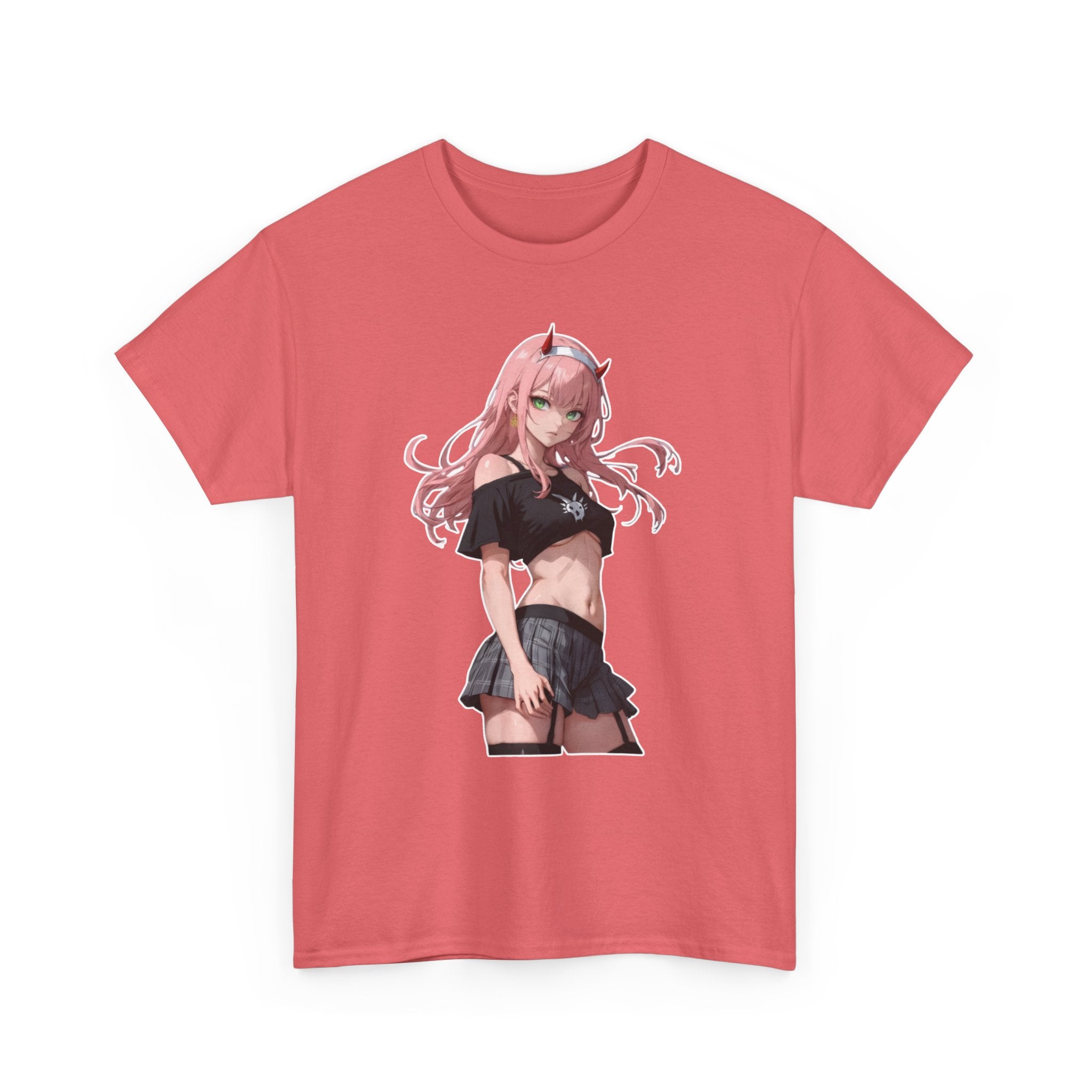Zero Two Streetwear Style Unisex Heavy Cotton Tee