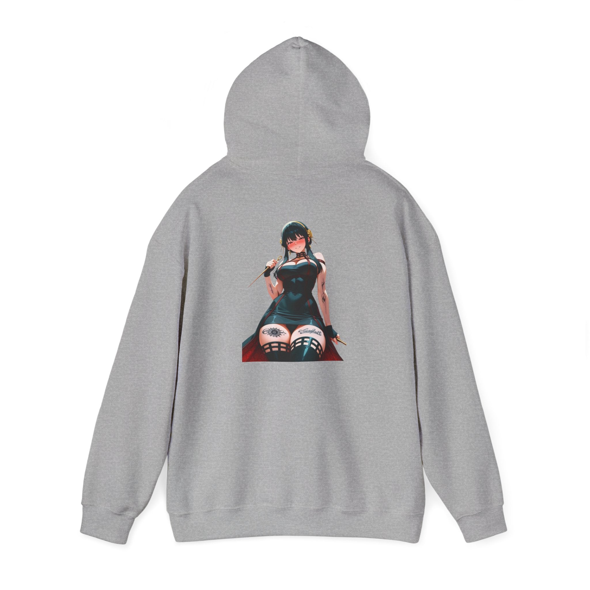 Yor Forger Assassin Gothic Tattooed Unisex Heavy Blend™ Hooded Sweatshirt
