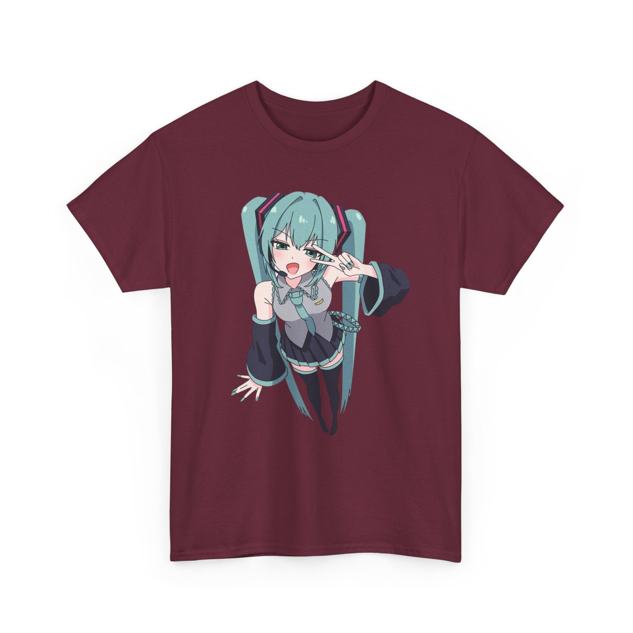 Hatsune Miku Unisex Heavy Cotton Tee