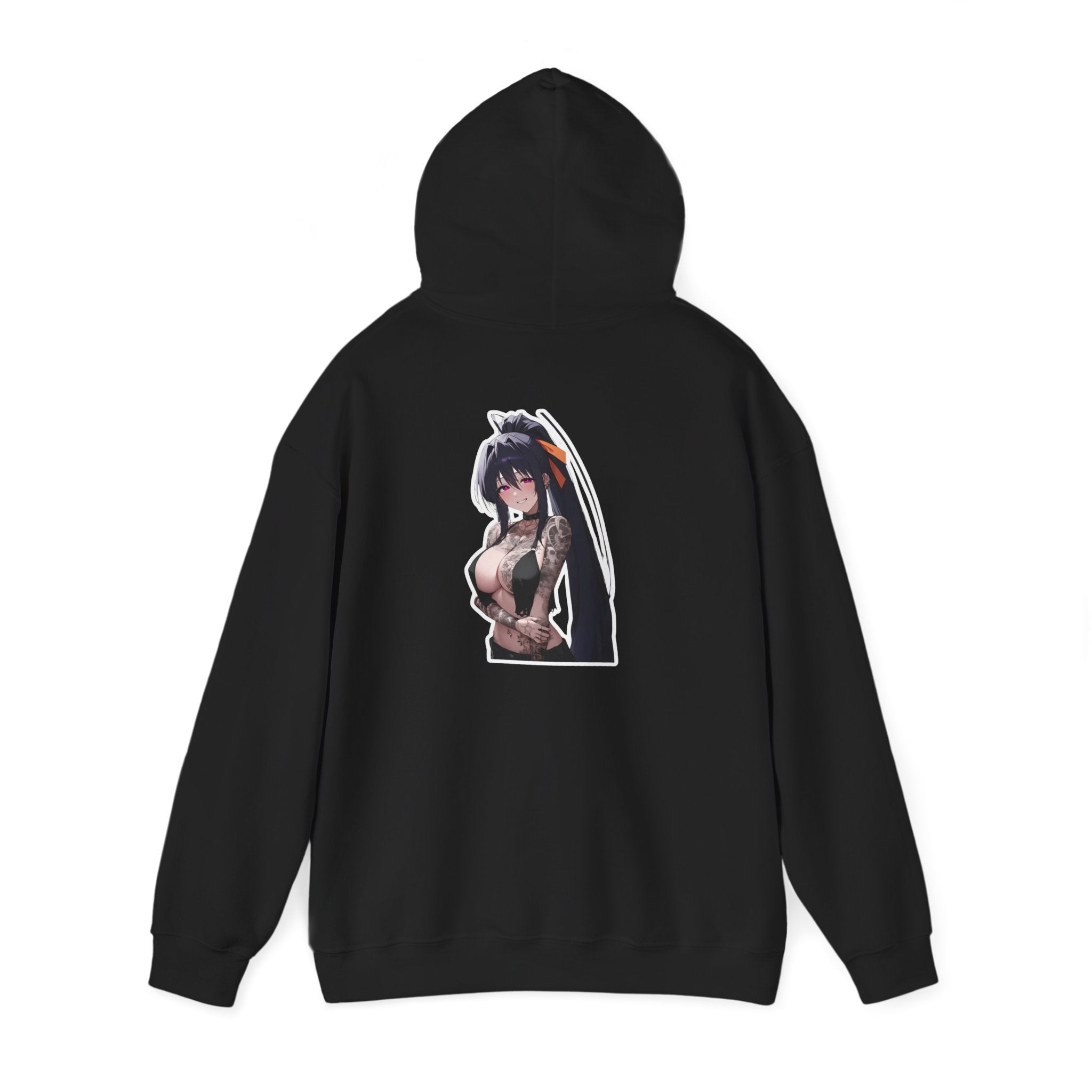 Akeno Himejima Gothic Tattooed Unisex Heavy Blend™ Hooded Sweatshirt