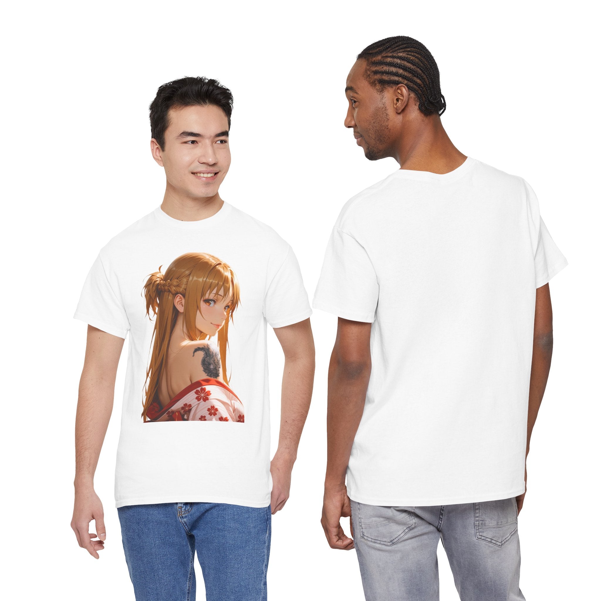 Asuna Kimono Tattoo Unisex Heavy Cotton Tee