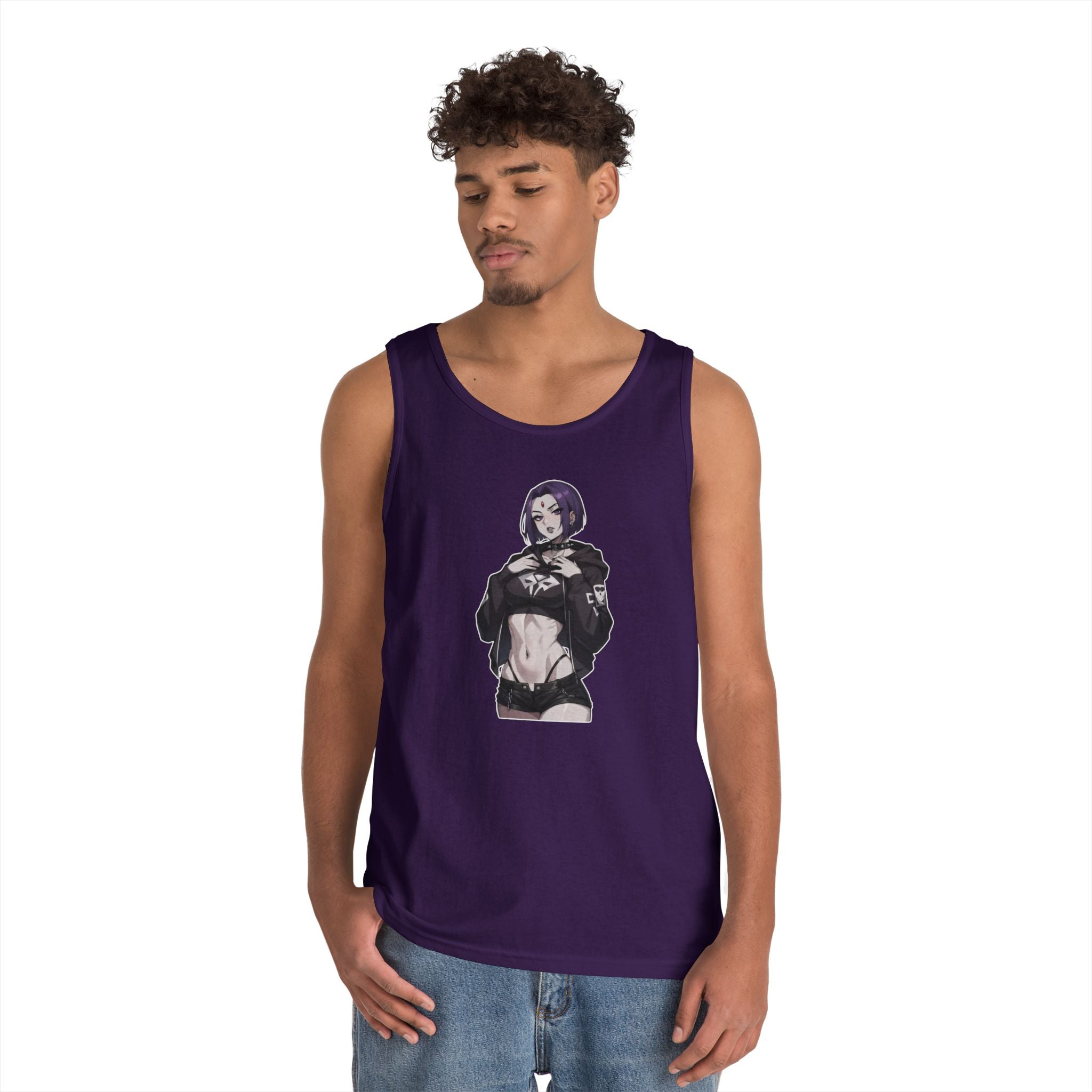 Raven Alternative Gothic Heavy Cotton Tank Top