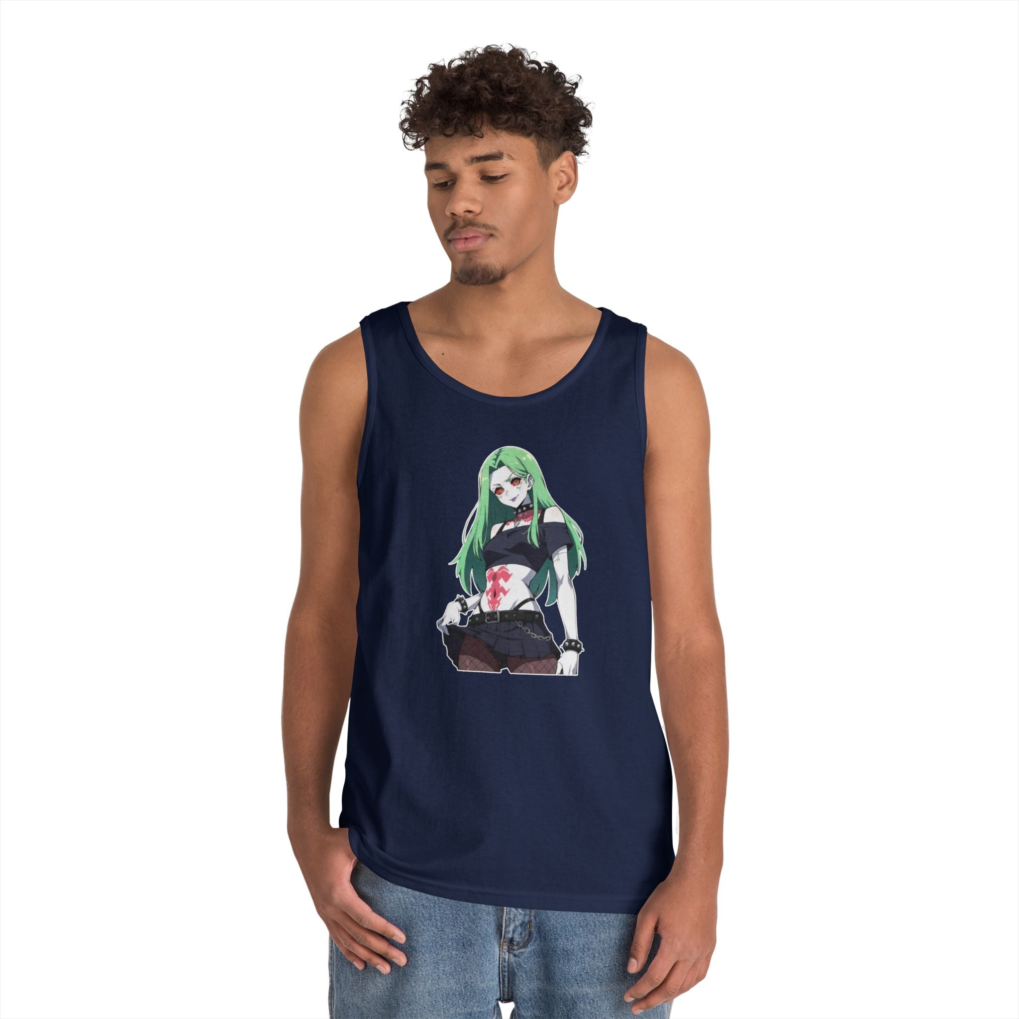 Rebecca Cyberpunk Futuristic Heavy Cotton Tank Top