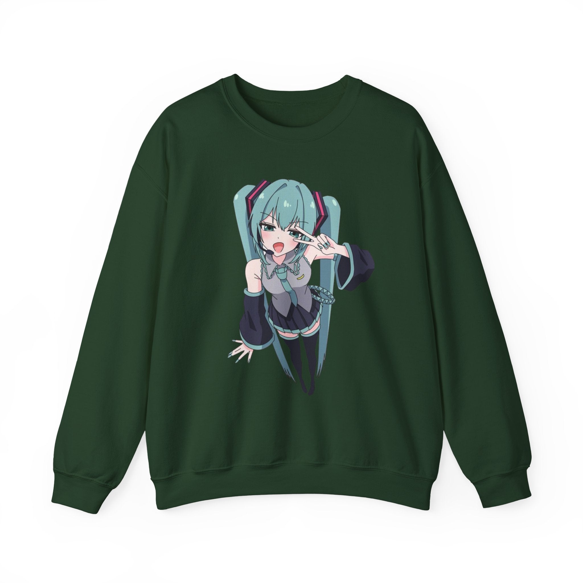 Hatsune Miku Unisex Heavy Blend™ Crewneck Sweatshirt