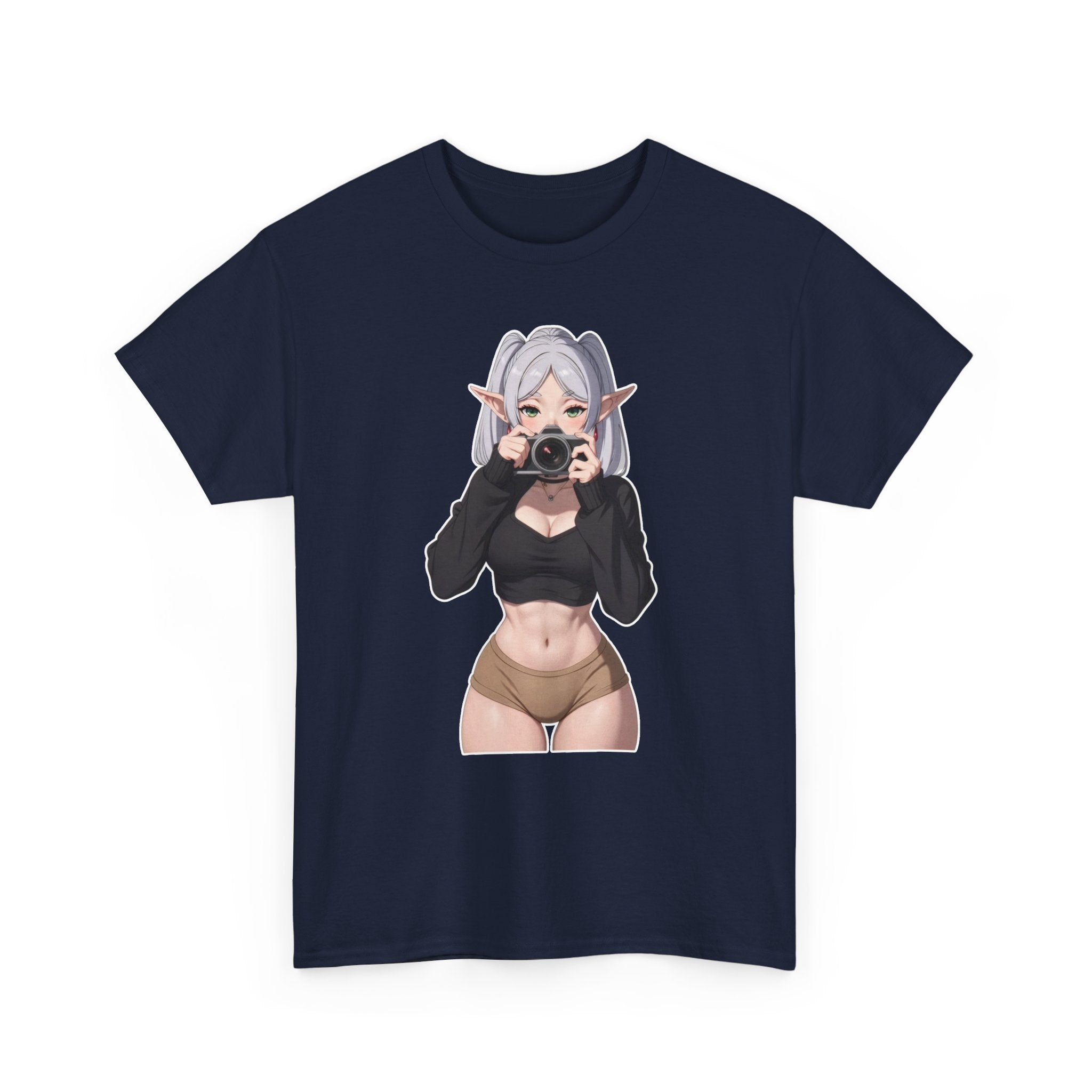 Frieren Cute Unisex Heavy Cotton Tee