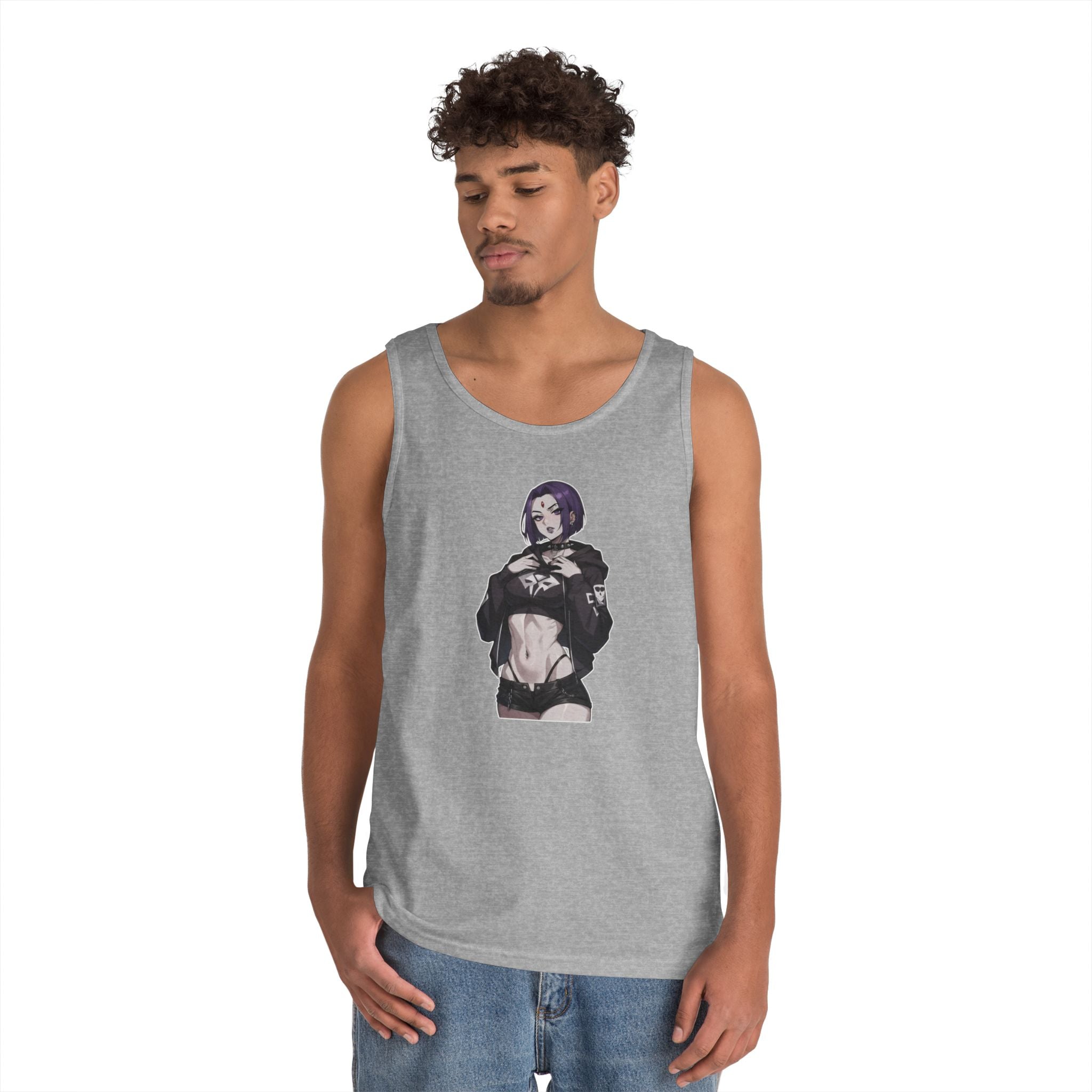 Raven Alternative Gothic Heavy Cotton Tank Top