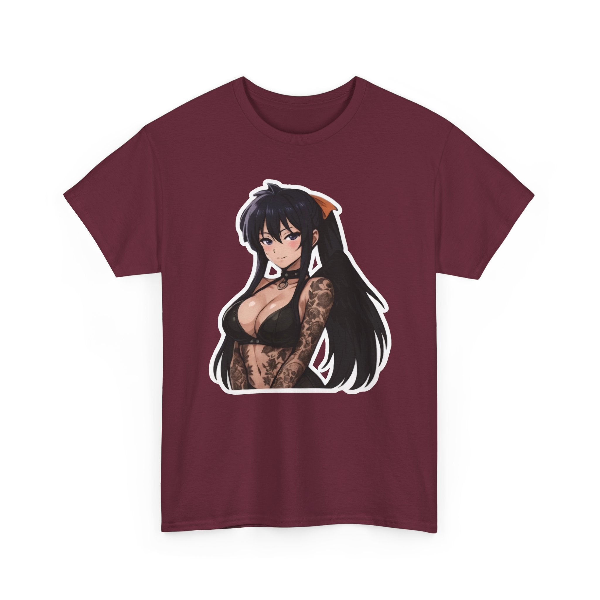 Akeno Himejima Unisex Heavy Cotton Tee