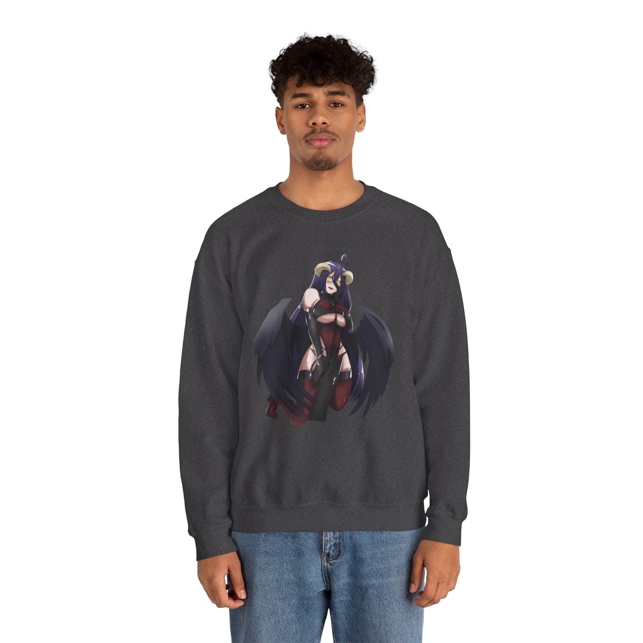 Albedo Gothic Unisex Heavy Blend™ Crewneck Sweatshirt