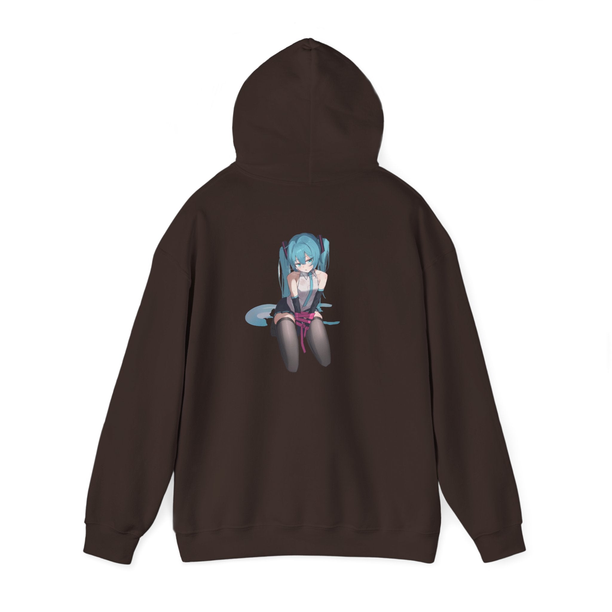 Hatsune Miku Bound Cute Anime Unisex Heavy Blend™ Hooded Sweatshirt