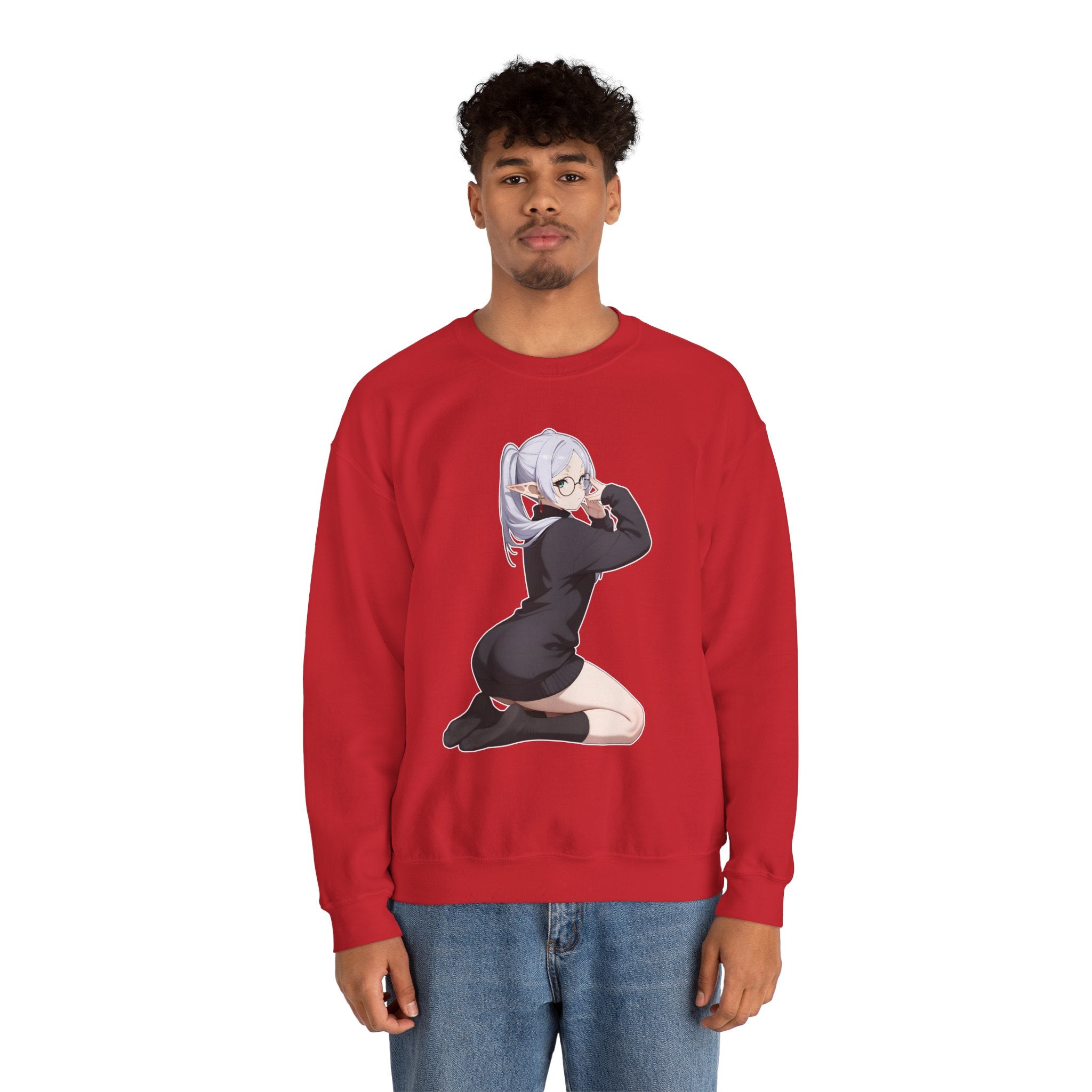 Cute Frieren Unisex Heavy Blend™ Crewneck Sweatshirt