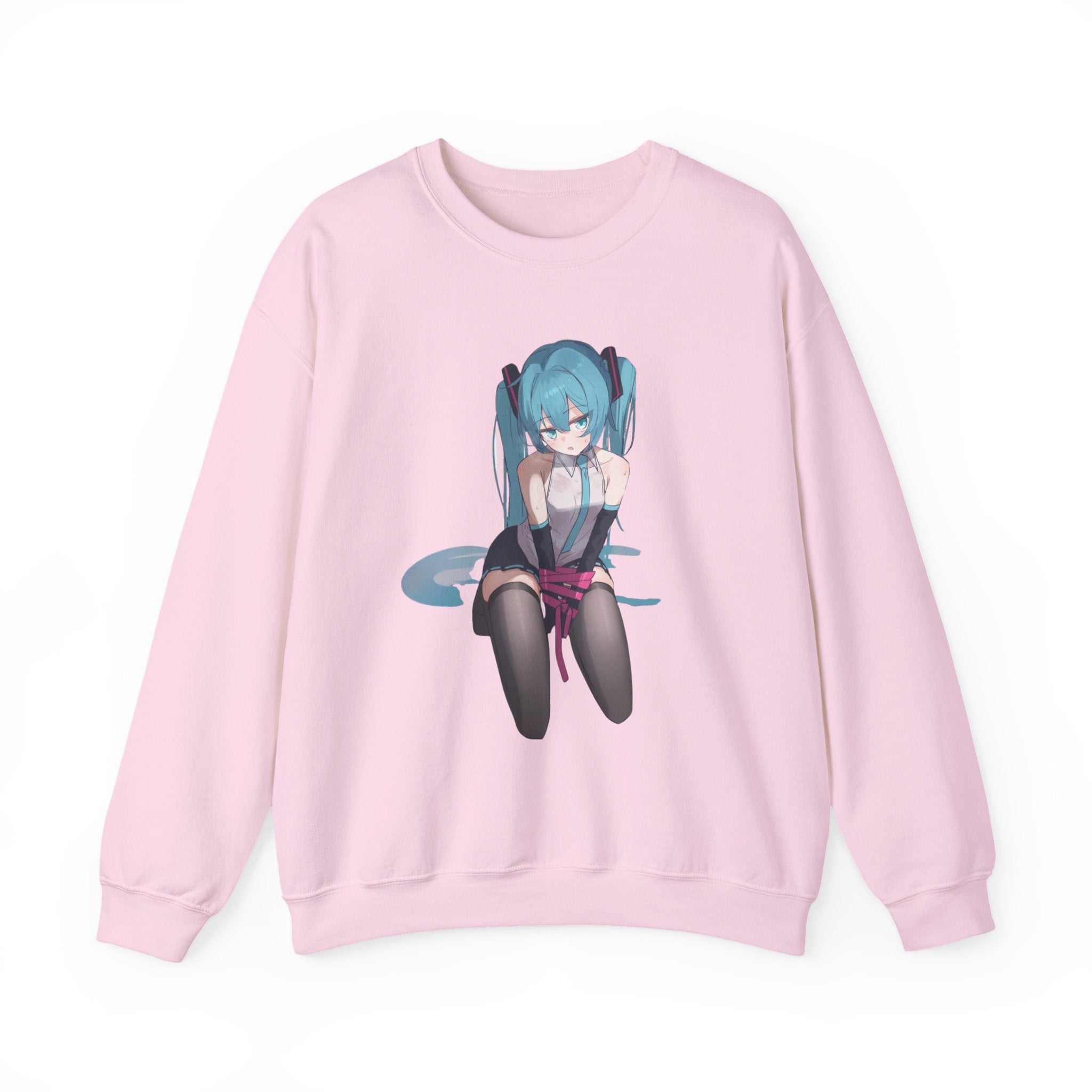 Hatsune Miku Bound Cute Anime Unisex Heavy Blend™ Crewneck Sweatshirt