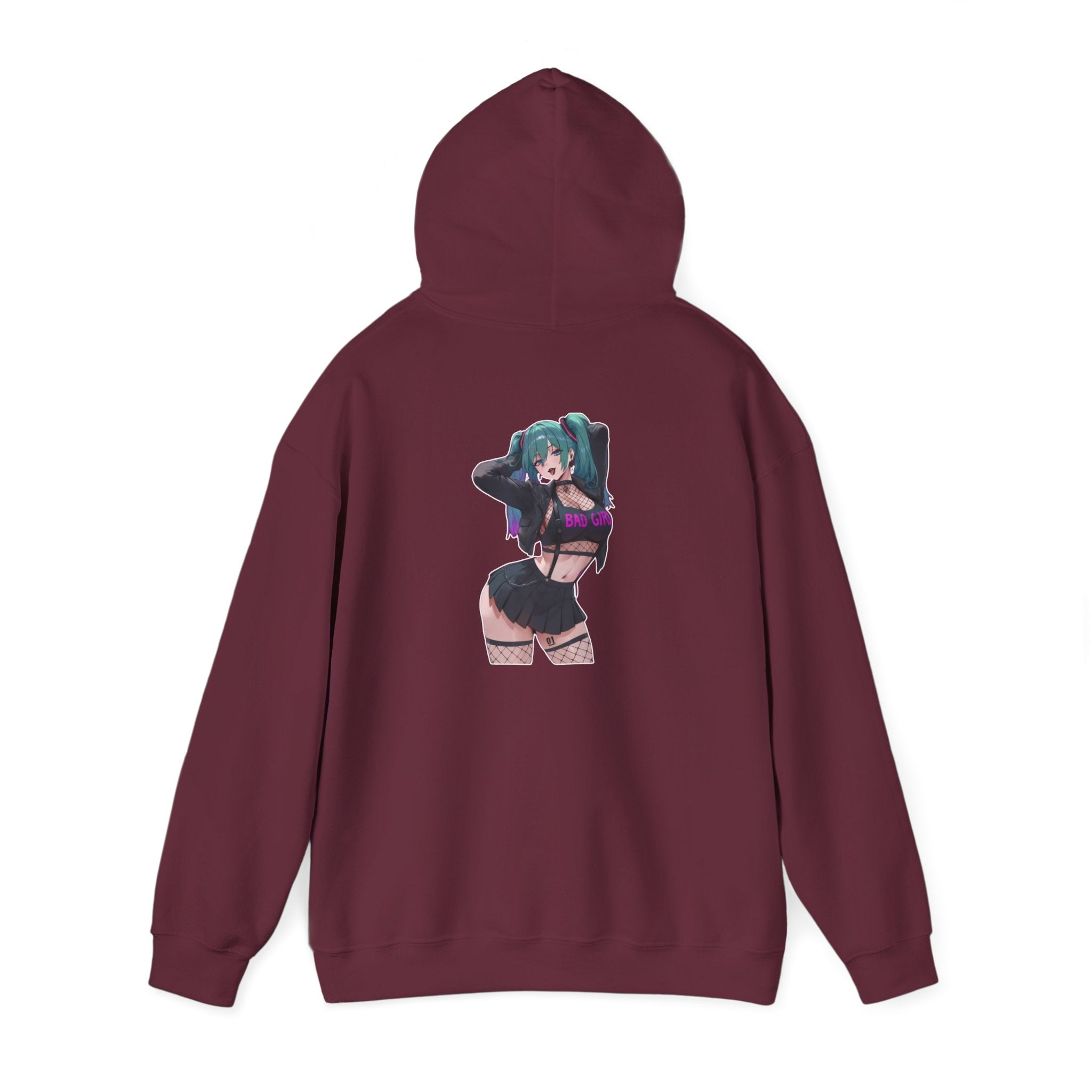 Hatsune Miku Baddie Unisex Heavy Blend™ Hooded Sweatshirt