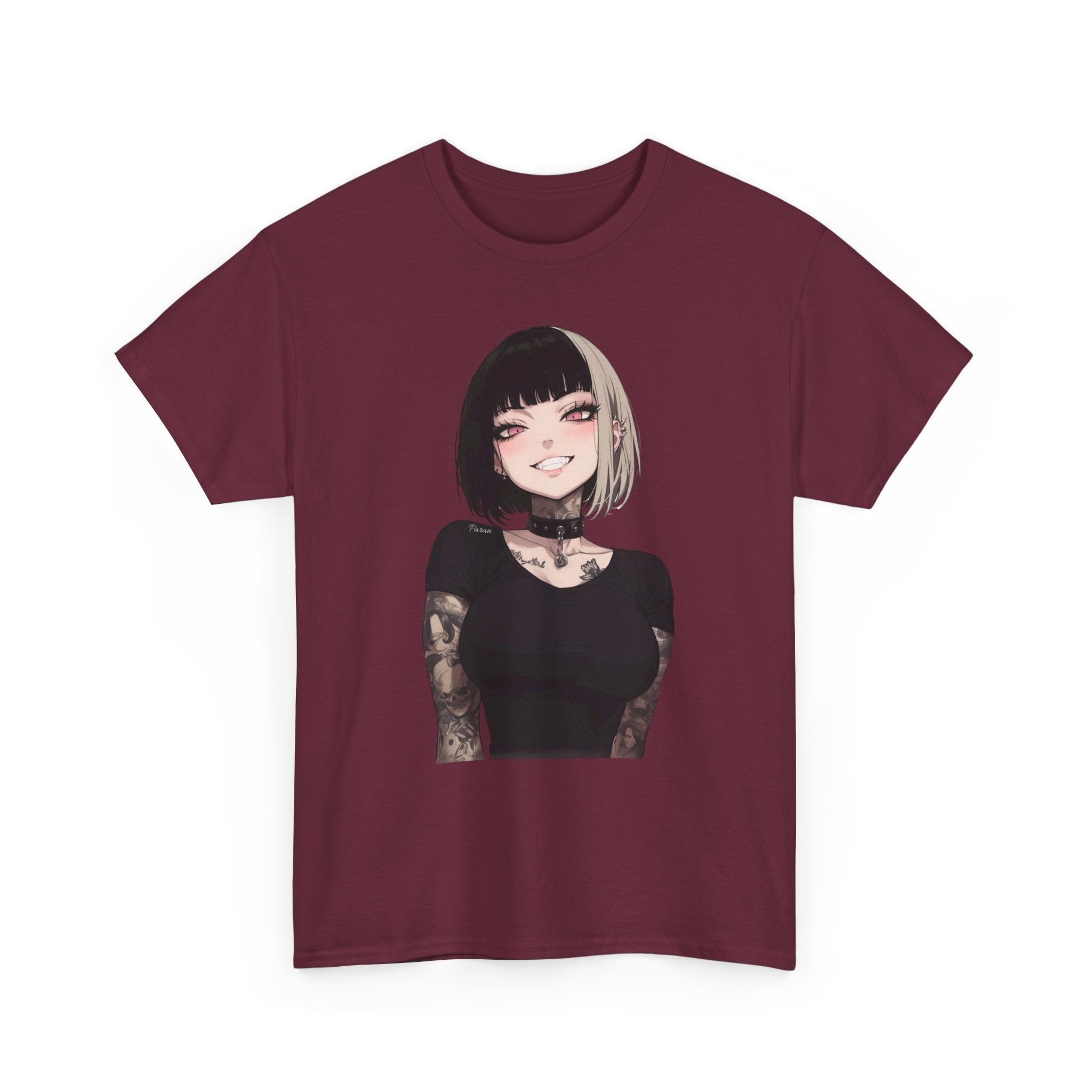 Himiko Toga Gothic Tattooed Style Heavy Cotton Tee