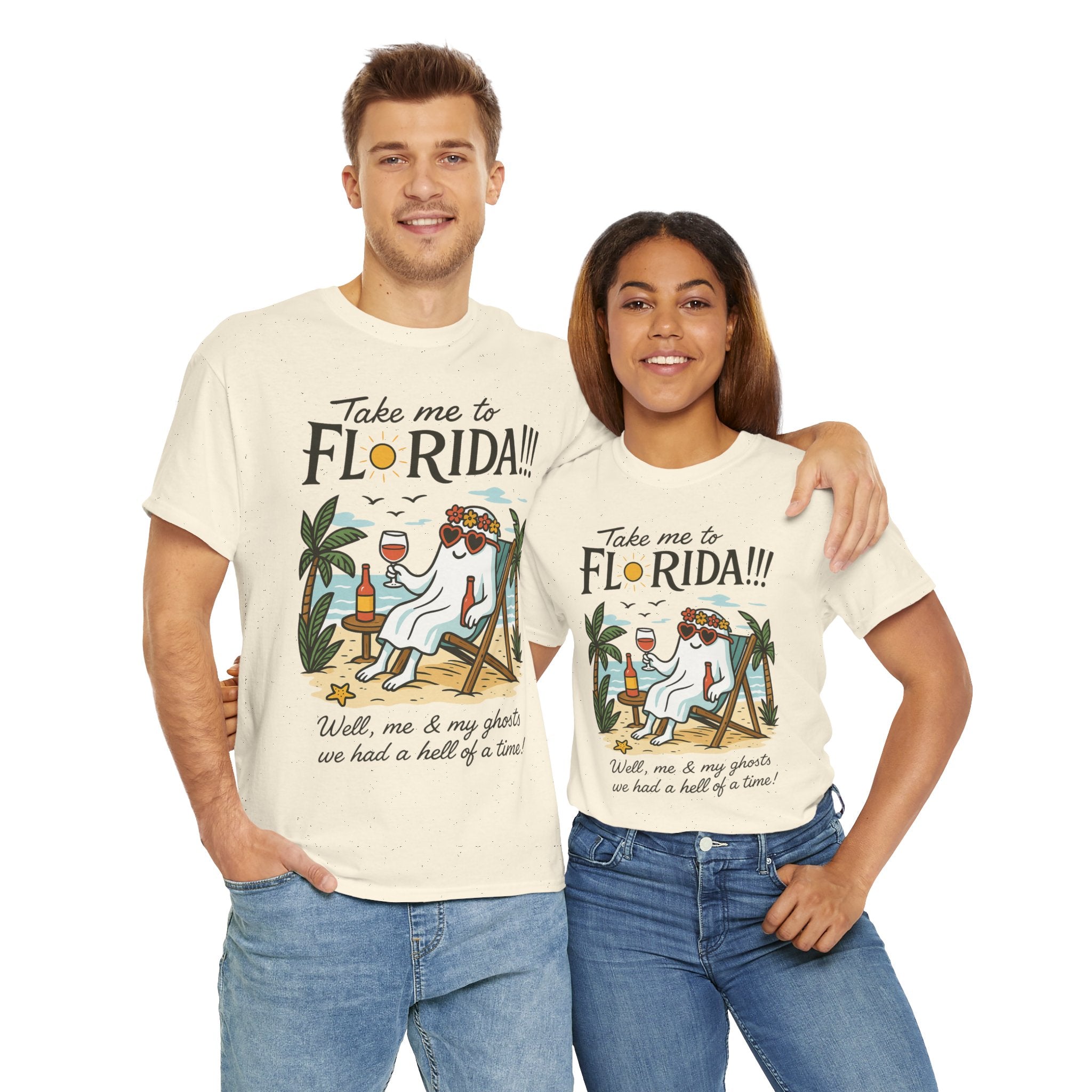 Take Me To Florida Unisex Heavy Cotton Tee