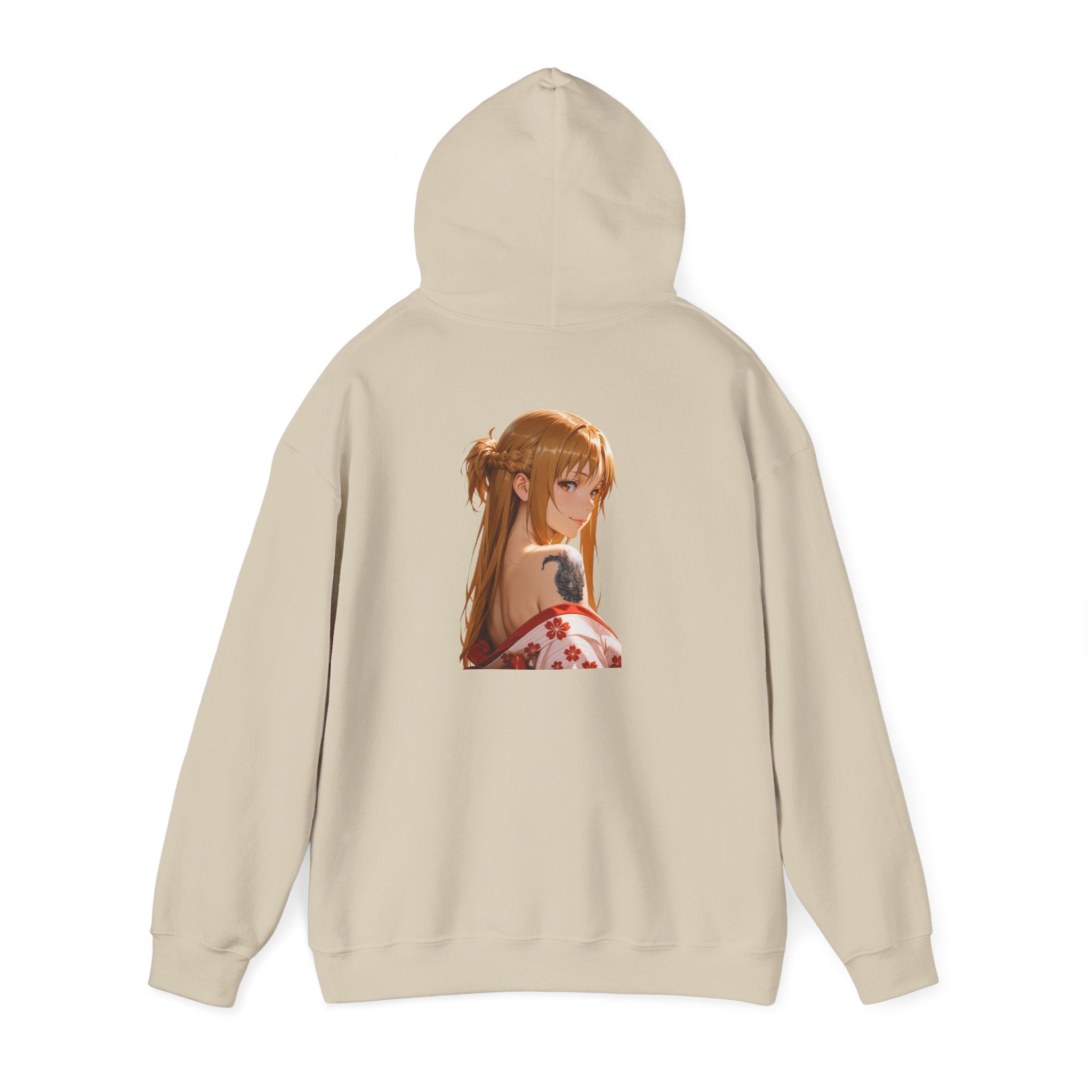 Asuna Kimono Tattoo Unisex Heavy Blend™ Hooded Sweatshirt
