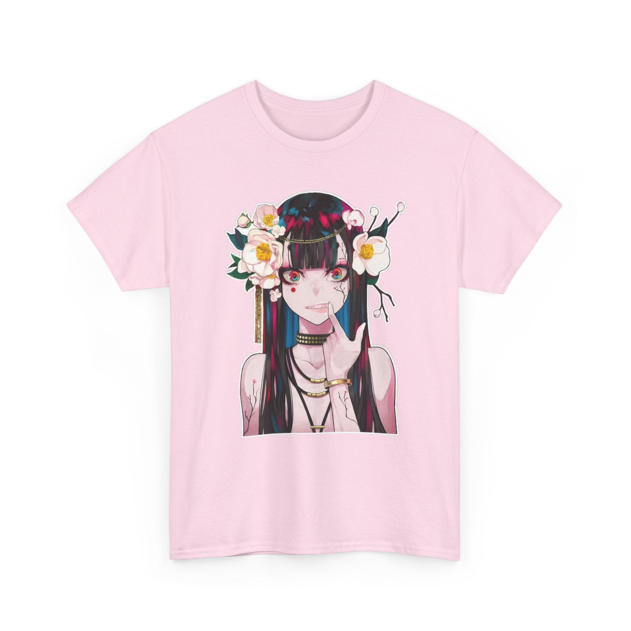 Vampire Girl Dark Fantasy Unisex Heavy Cotton Tee