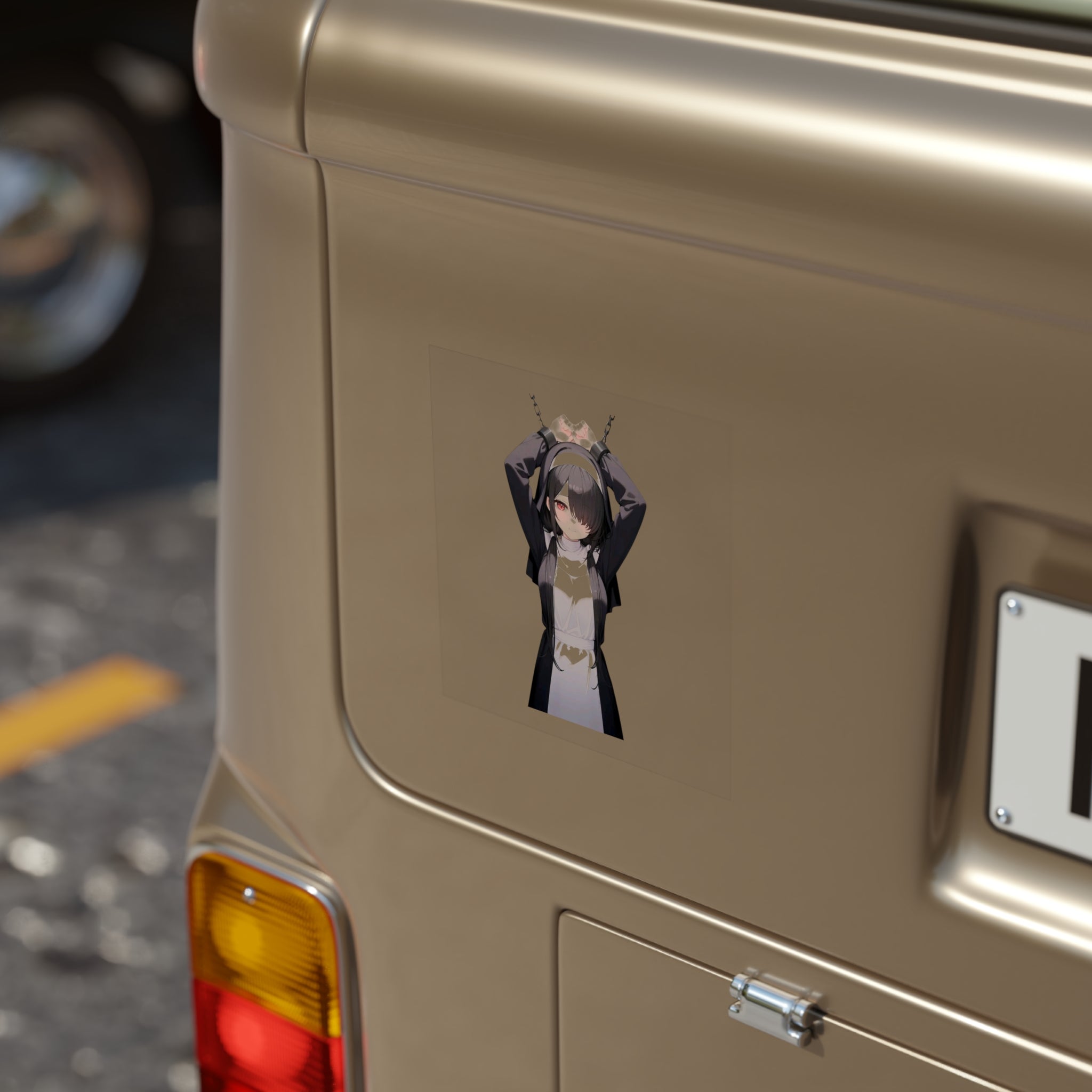 Tokisaki Kurum Nun Gothic Vinyl Sticker