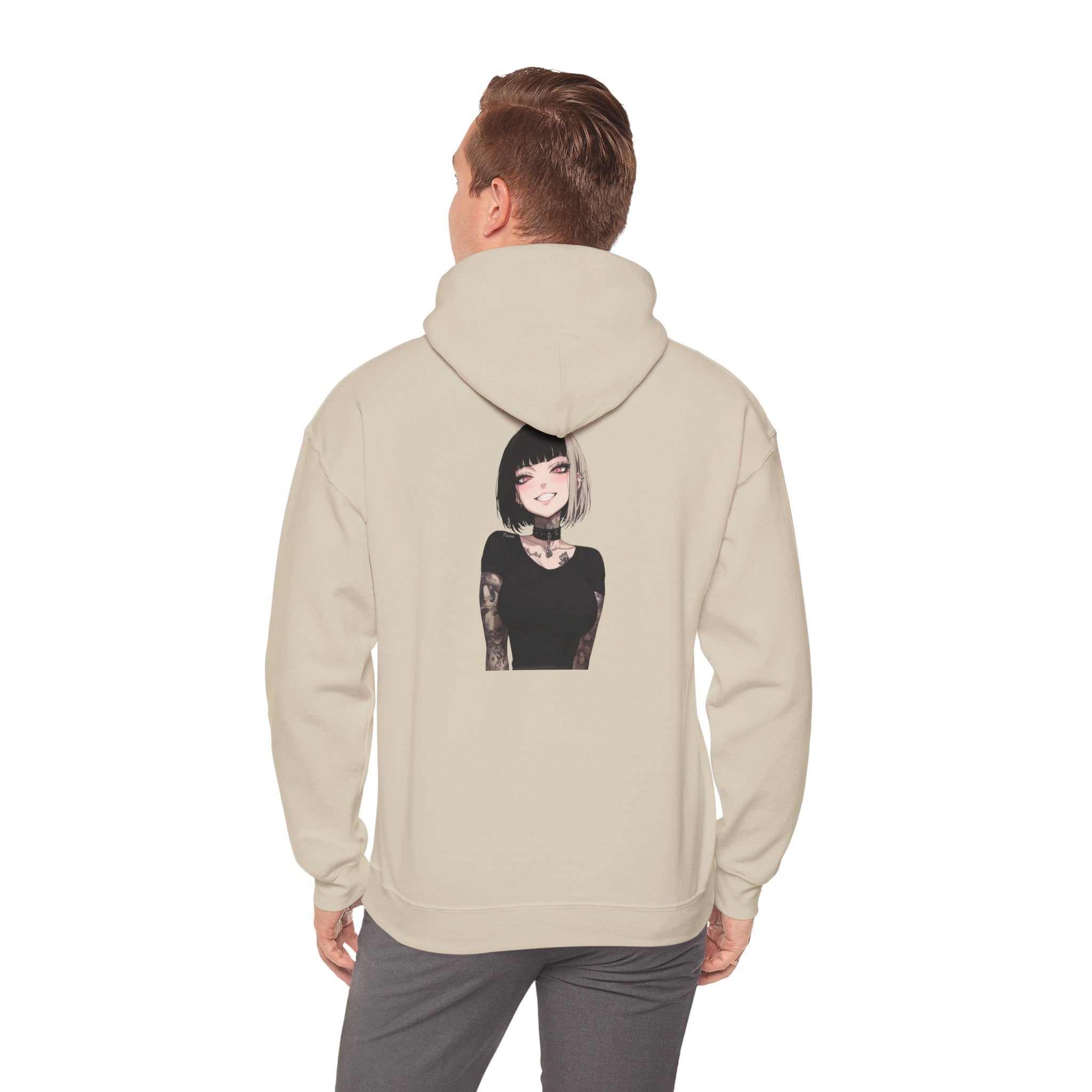 Himiko Toga Gothic Tattooed Style Unisex Heavy Blend™ Hooded Sweatshirt