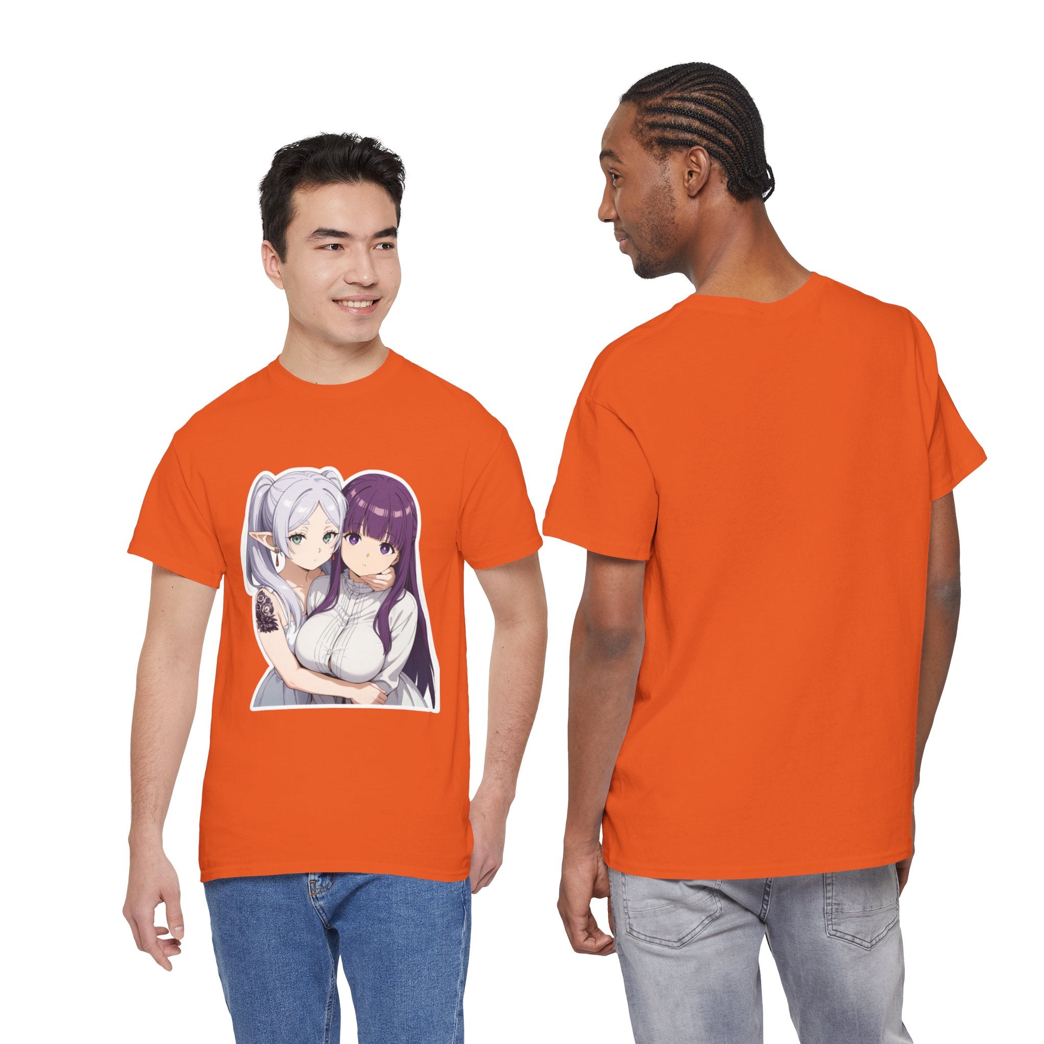 Fern x Frieren Waifu Heavy Cotton Tee
