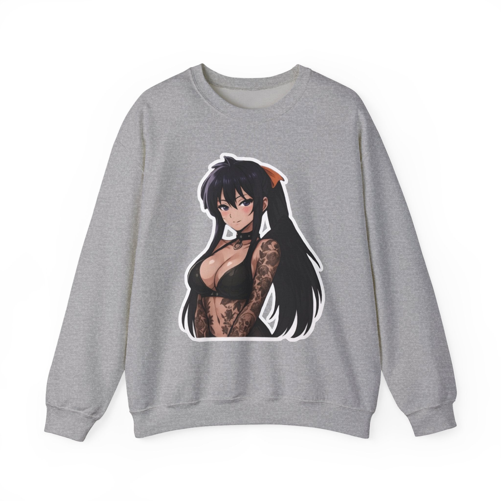 Akeno Himejima Unisex Heavy Blend™ Crewneck Sweatshirt